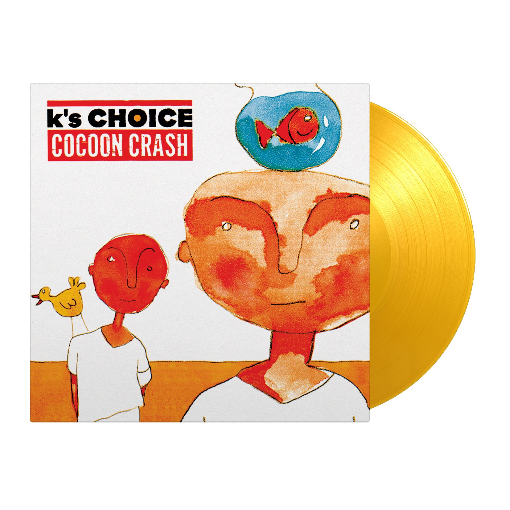 K's Choice - Cocoon Crash: Limited Translucent Yellow Vinyl LP