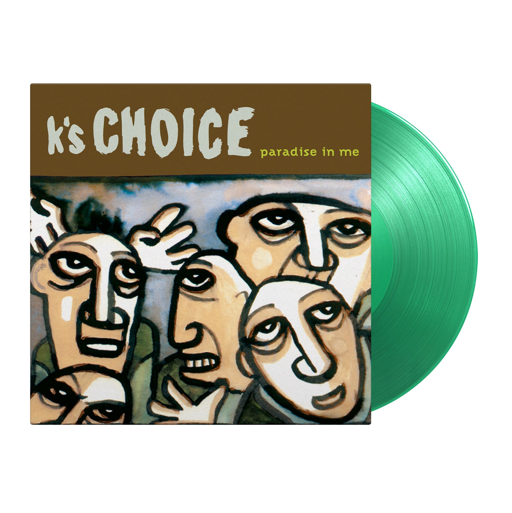 K's Choice - Paradise In Me: Limited Translucent Green Vinyl 2LP.