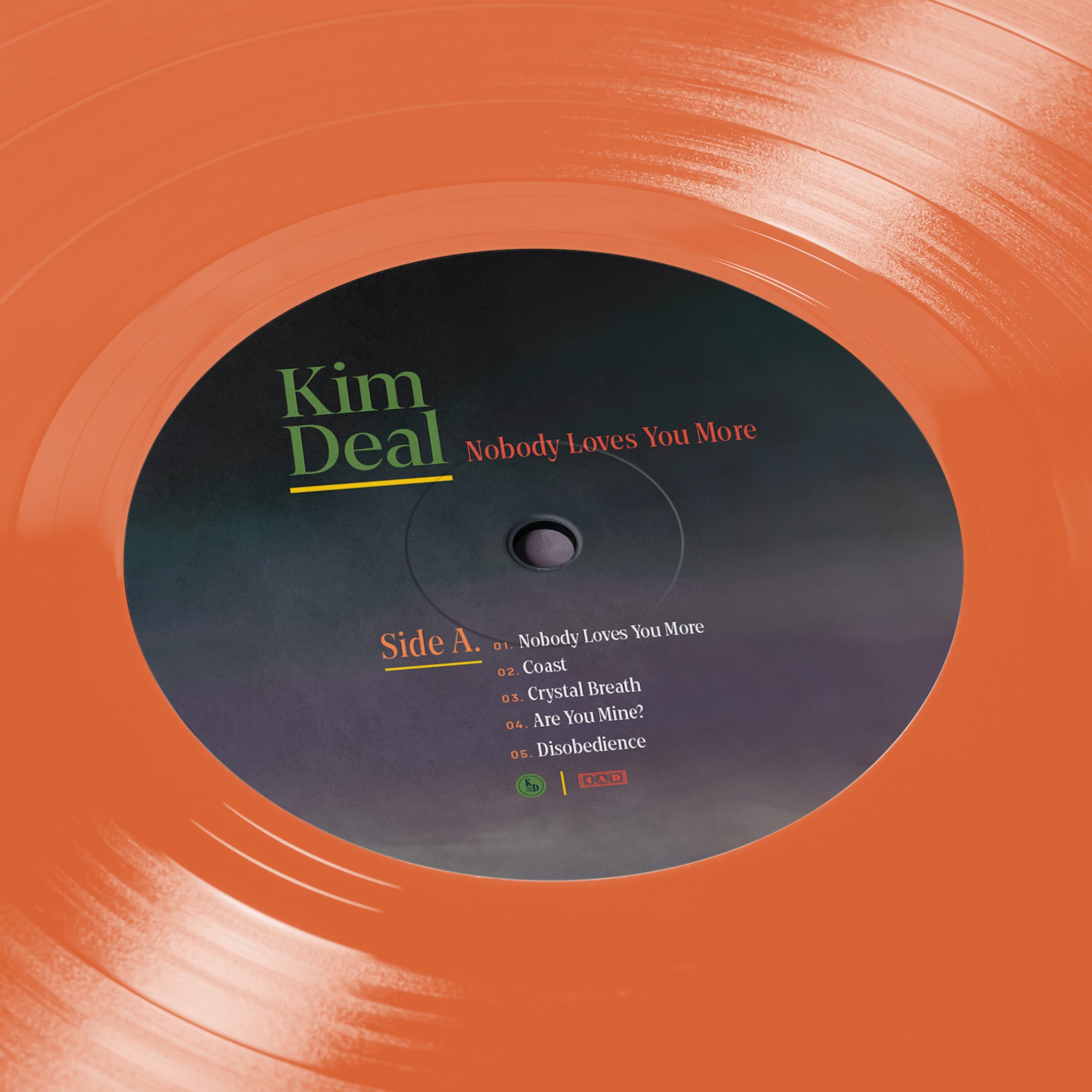 Kim Deal - Nobody Loves You More: Orange Vinyl LP