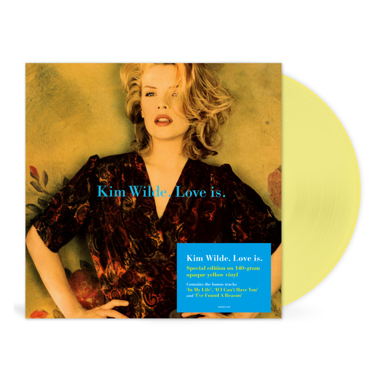 Kim Wilde - Love Is: Yellow Vinyl LP