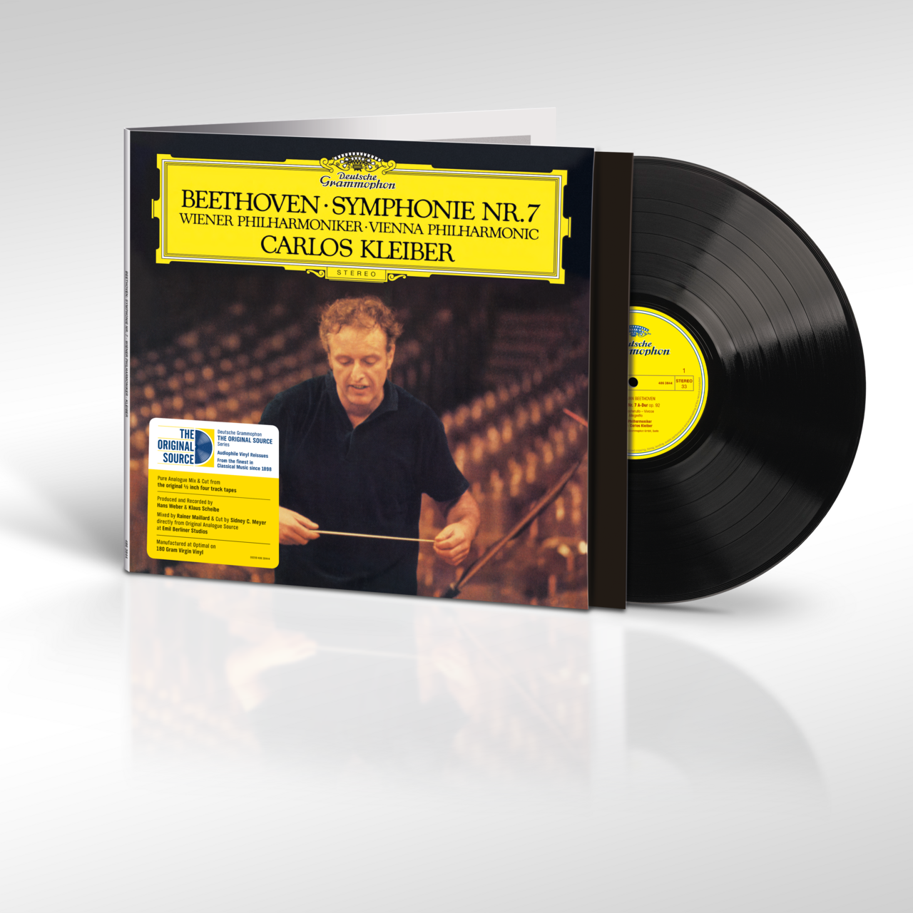 Carlos Kleiber, Wiener Philharmoniker - The Original Source - Beethoven - Symphony No. 7 in A Major, Op. 92: VInyl LP