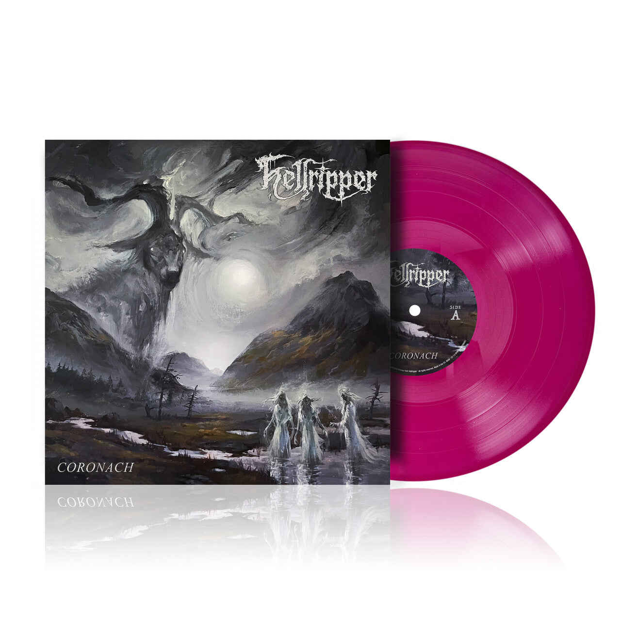 Hellripper - Coronach: Transparent Magenta LP