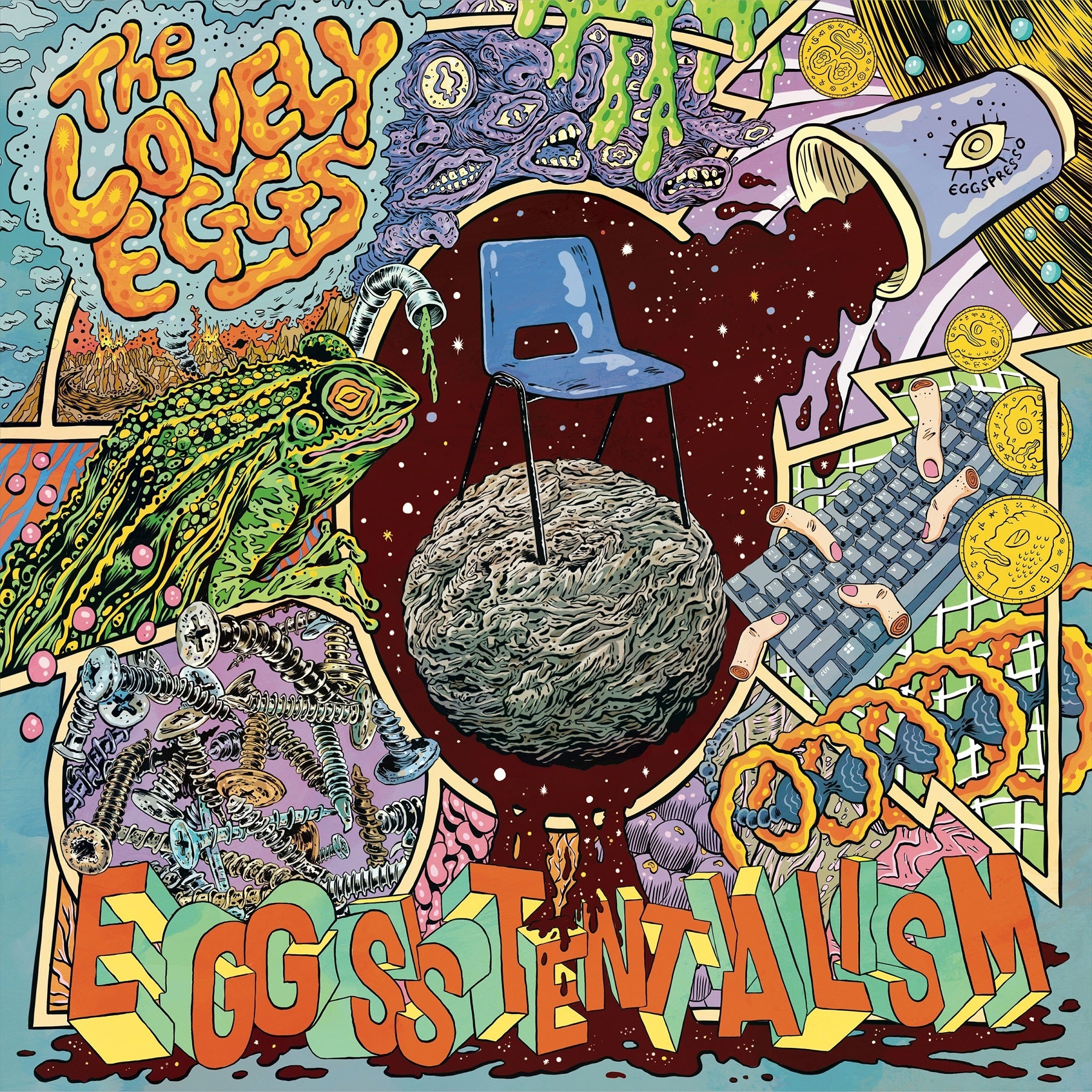 The Lovely Eggs  - Eggsistentialism: Limited Green Vinyl LP