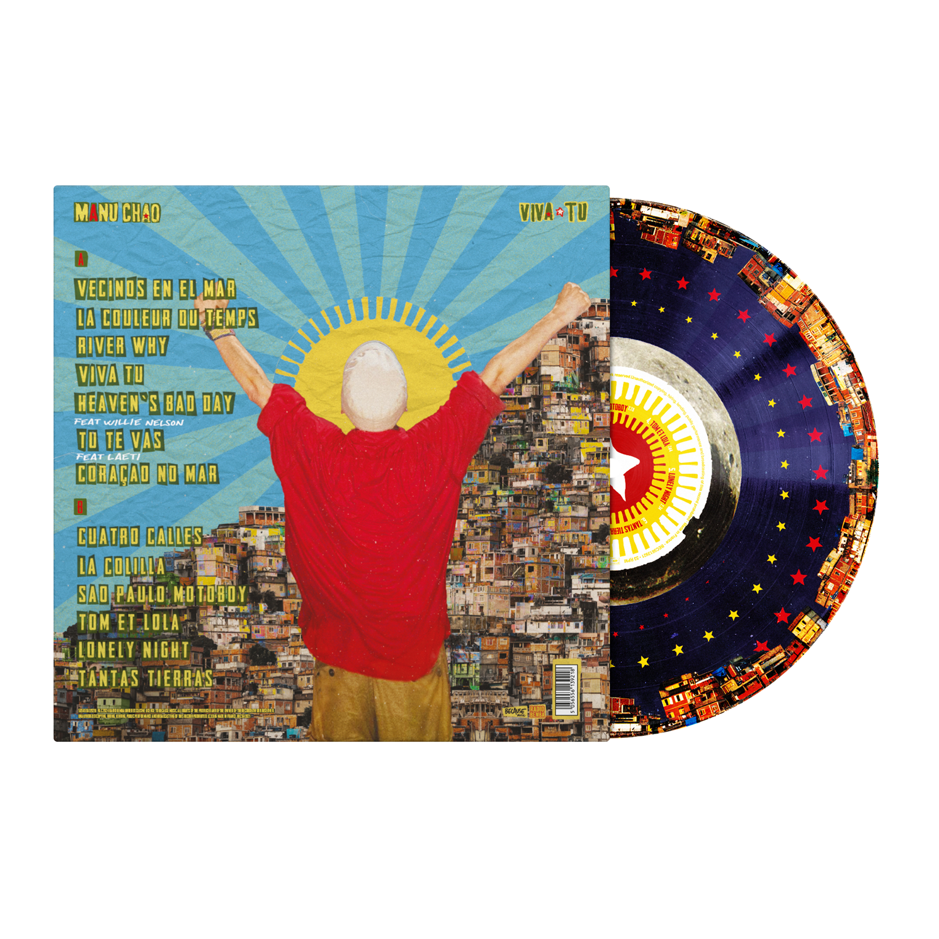 Manu Chao - Viva Tu, Vinyl LP Manu Chao - Viva Tu, Vinyl LP