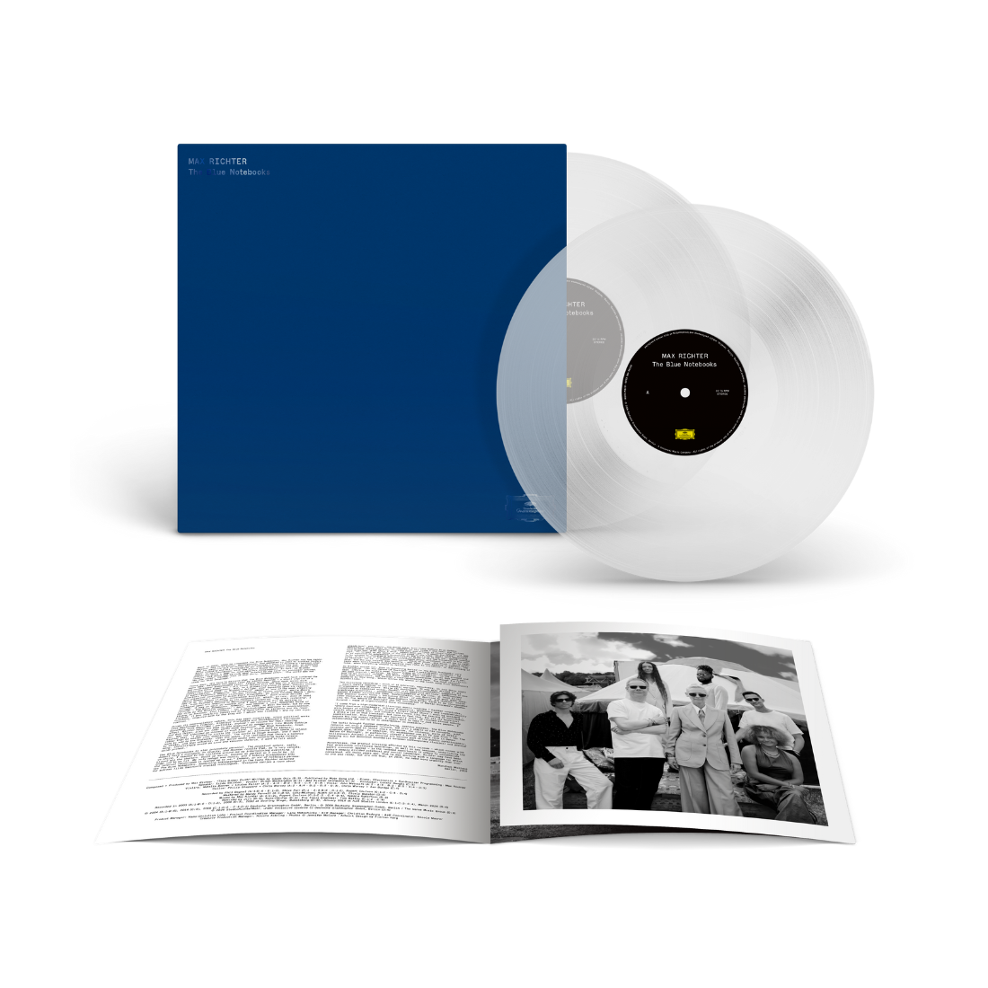 The Blue Notebooks: Limited Edition Crystal Clear Vinyl 2LP & Exclusive Signed Print