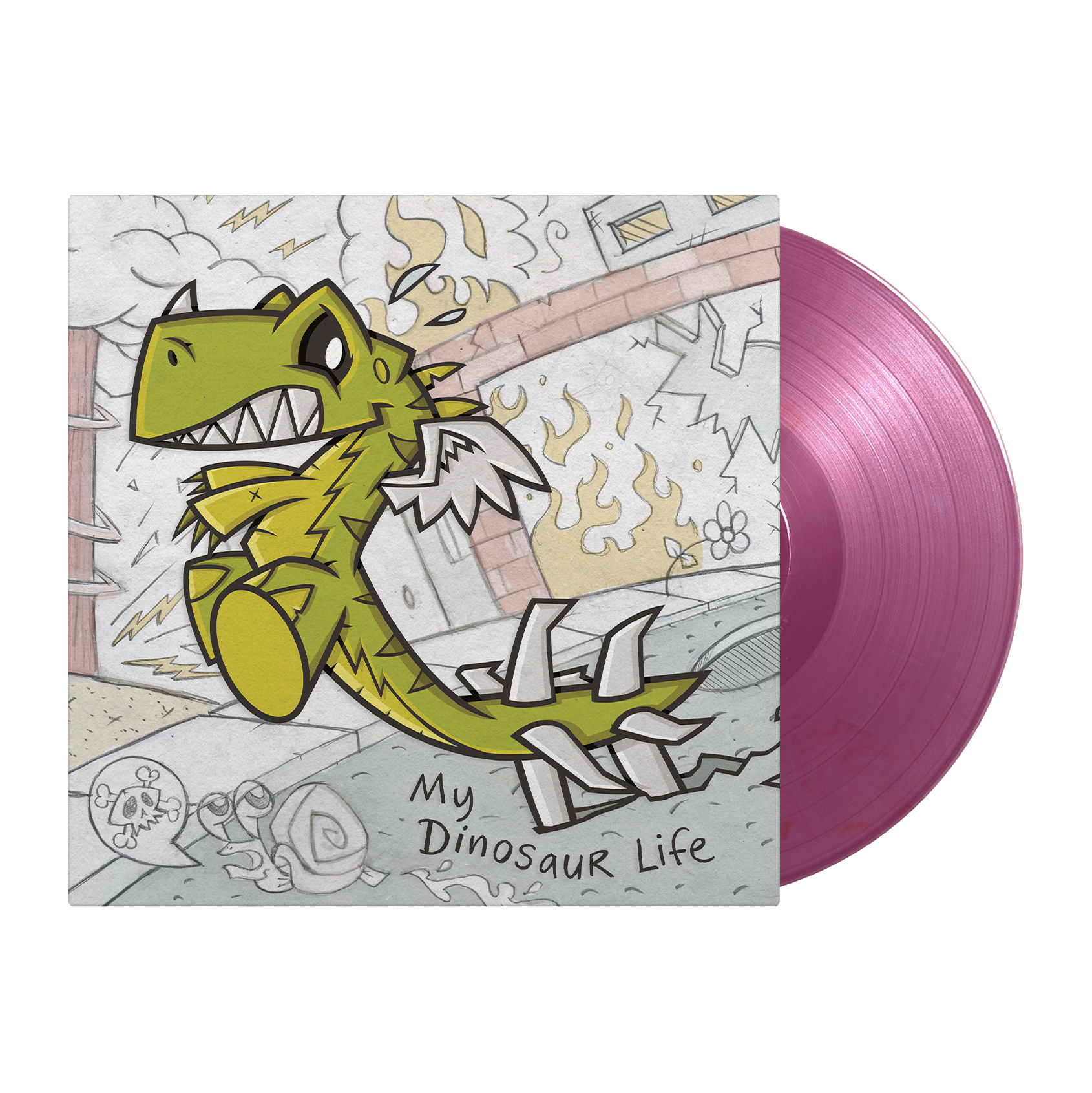 Motion City Soundtrack - My Dinosaur Life: Limited Purple & Red Vinyl LP