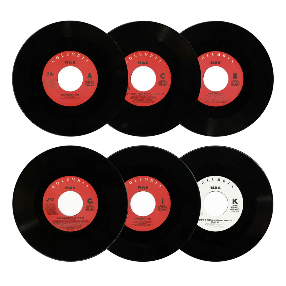 Nas - Illmatic (30th Anniversary): Limited 6x7” Vinyl Box Set Nas - Illmatic (30th Anniversary): Limited 6x7” Vinyl Box Set