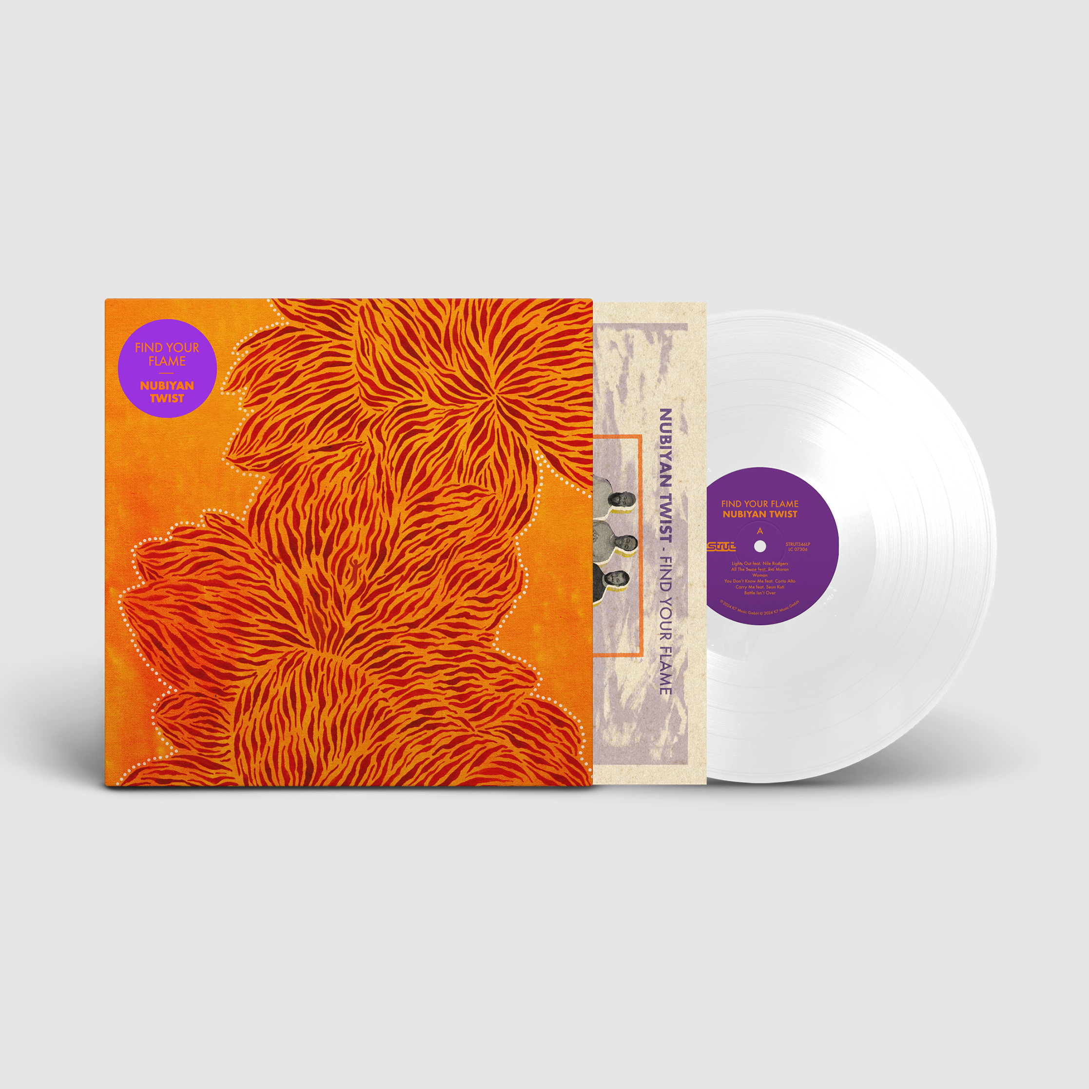 Nubiyan Twist - Find Your Flame: White Vinyl LP