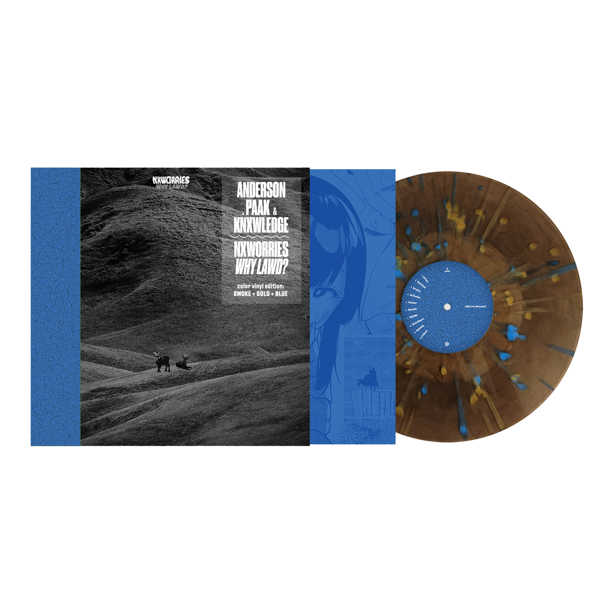 NxWorries - Why Lawd? Limited Smoke, Gold & Blue Vinyl LP