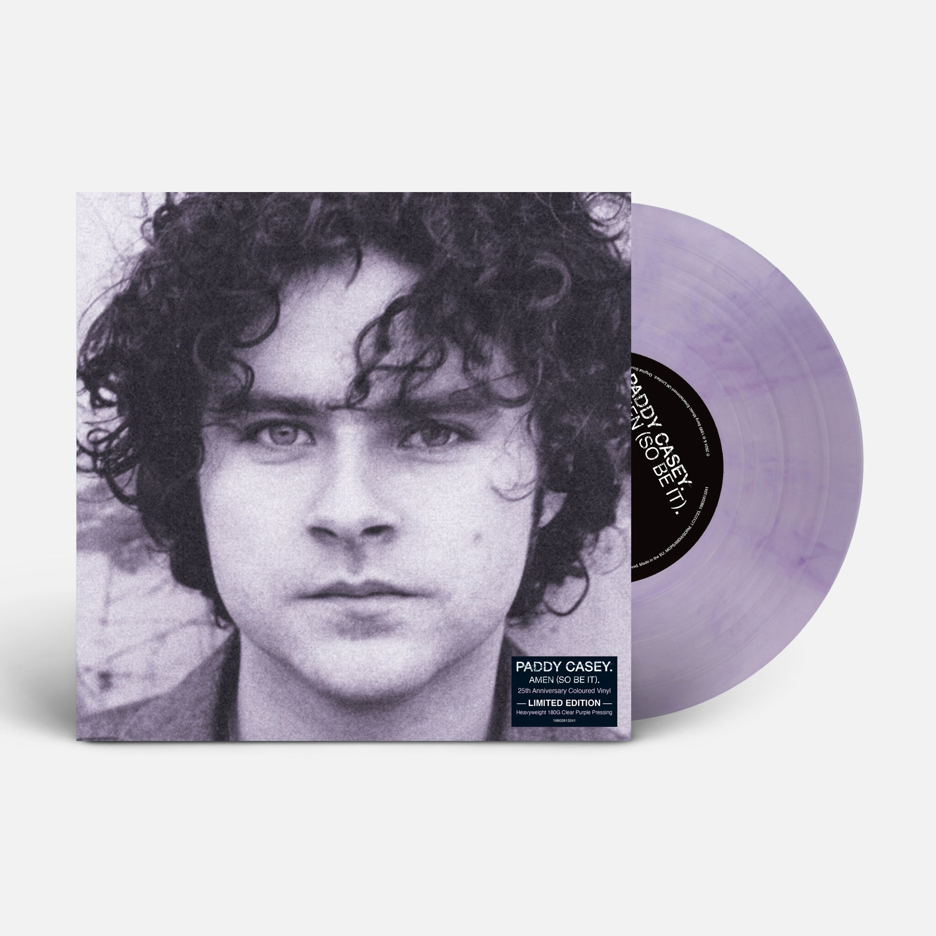 Paddy Casey - Amen (So Be It): Limited Clear Purple Vinyl LP