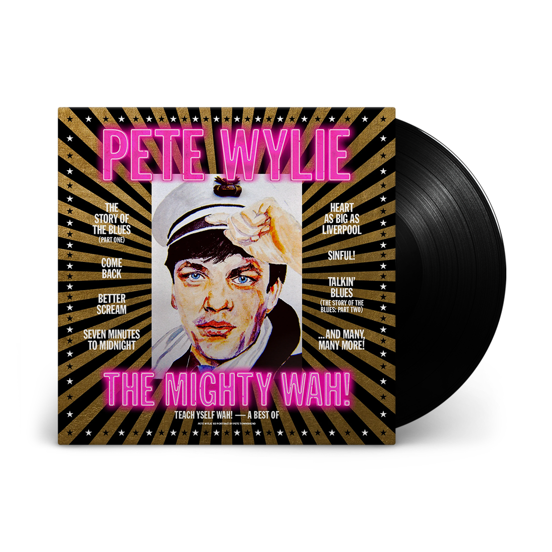 Pete Wylie & The Mighty WAH! - Teach Yself WAH! - A Best of Pete Wylie & The Mighty WAH! Vinyl LP