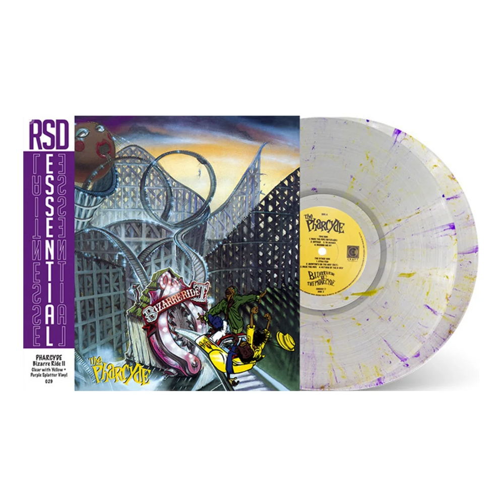 The Pharcyde - Bizarre Ride II The Pharcyde: Limited Clear w/ Yellow & Purple Splatter Vinyl 2LP [RSD23]