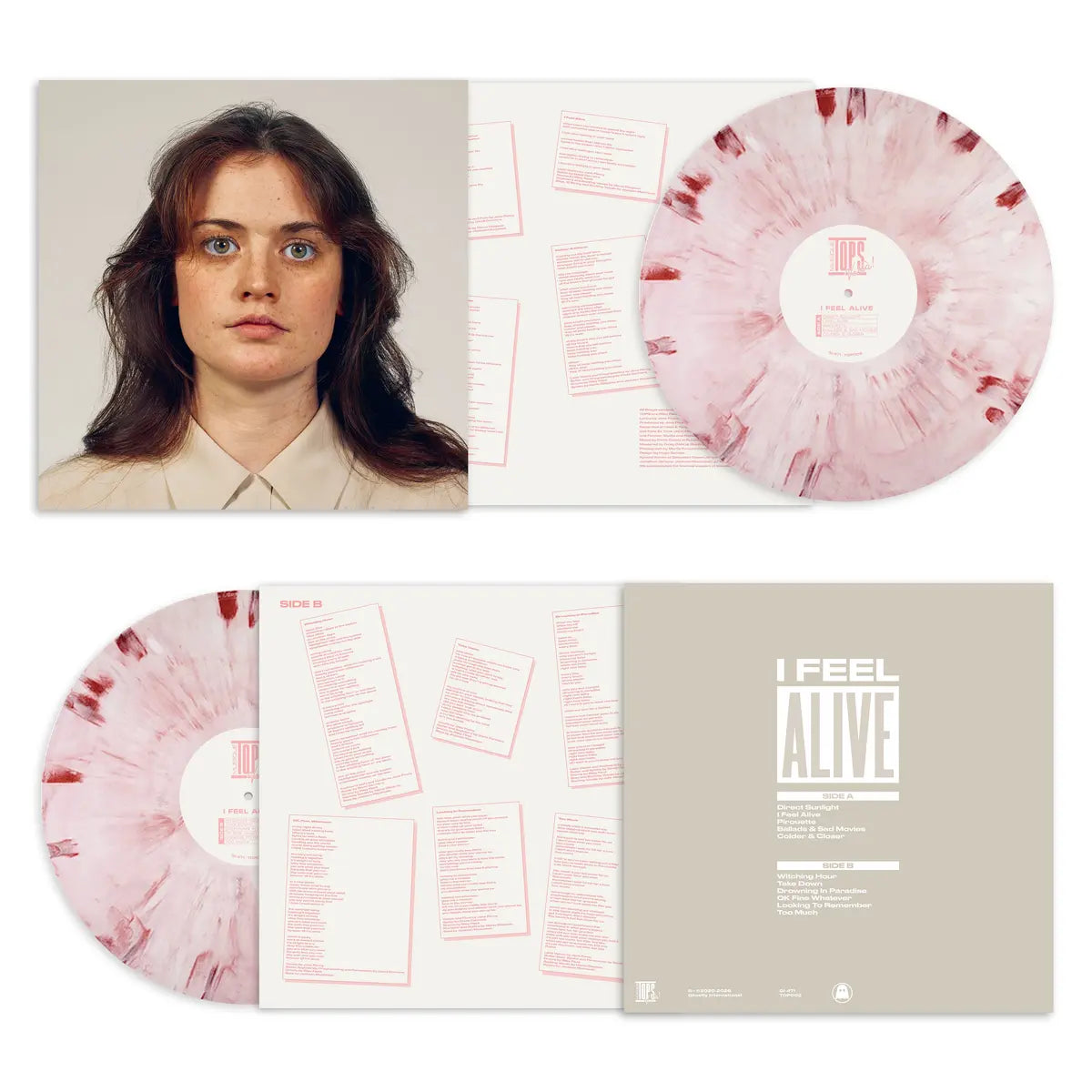 TOPS - I Feel Alive: Peppermint Vinyl LP