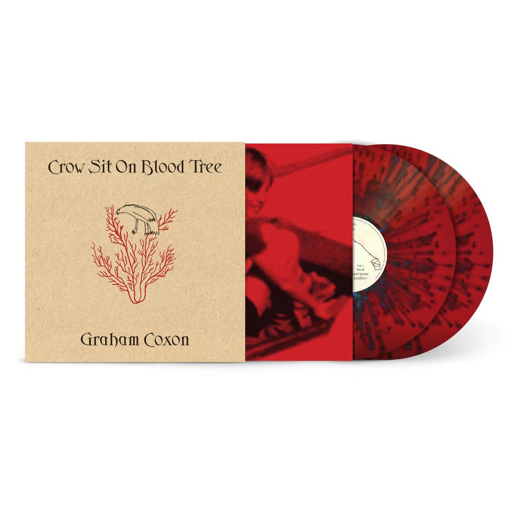 Graham Coxon - Crow Sit On Blood Tree: Blood Red & Black Splatter Vinyl LP