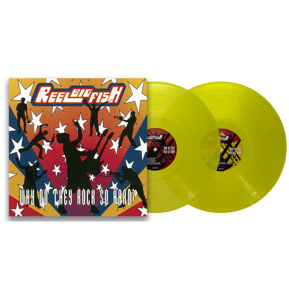 enjoy the ride records reel big fish Reel Big Fish - Why Do They Rock So Hard? Limited Transparent Yellow Vinyl 2LP