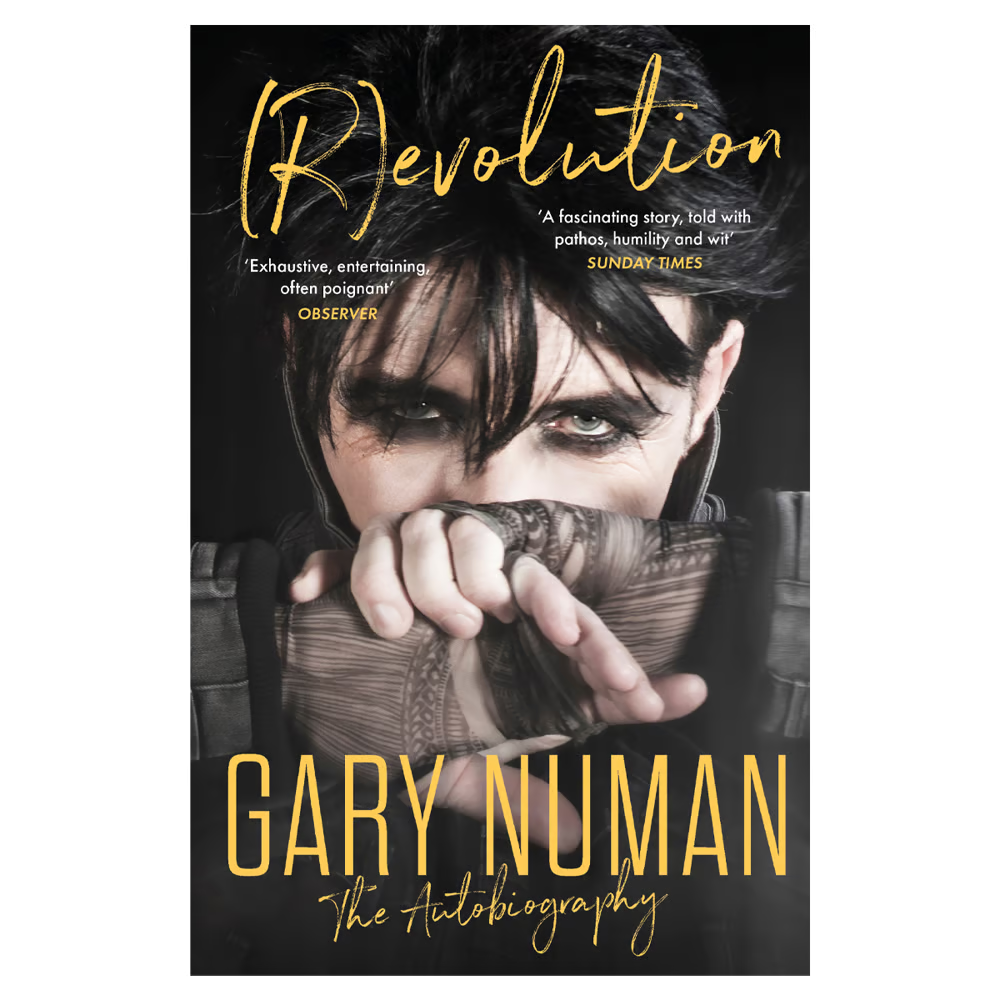 Gary Numan - (R)evolution Signed Paperback Book