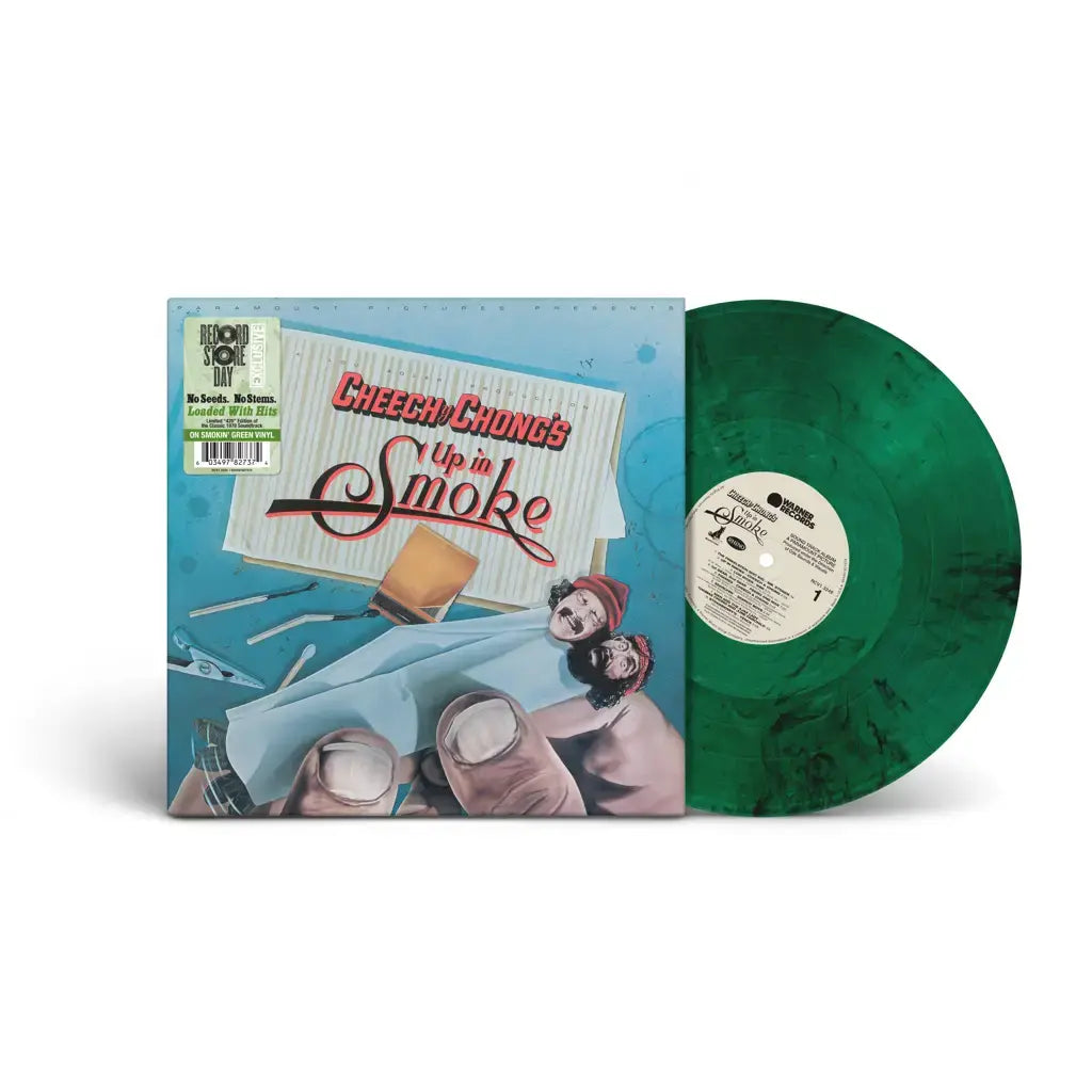 Cheech & Chong - Up In Smoke: Limited Green / Smoke Black Vinyl LP [RSD24]