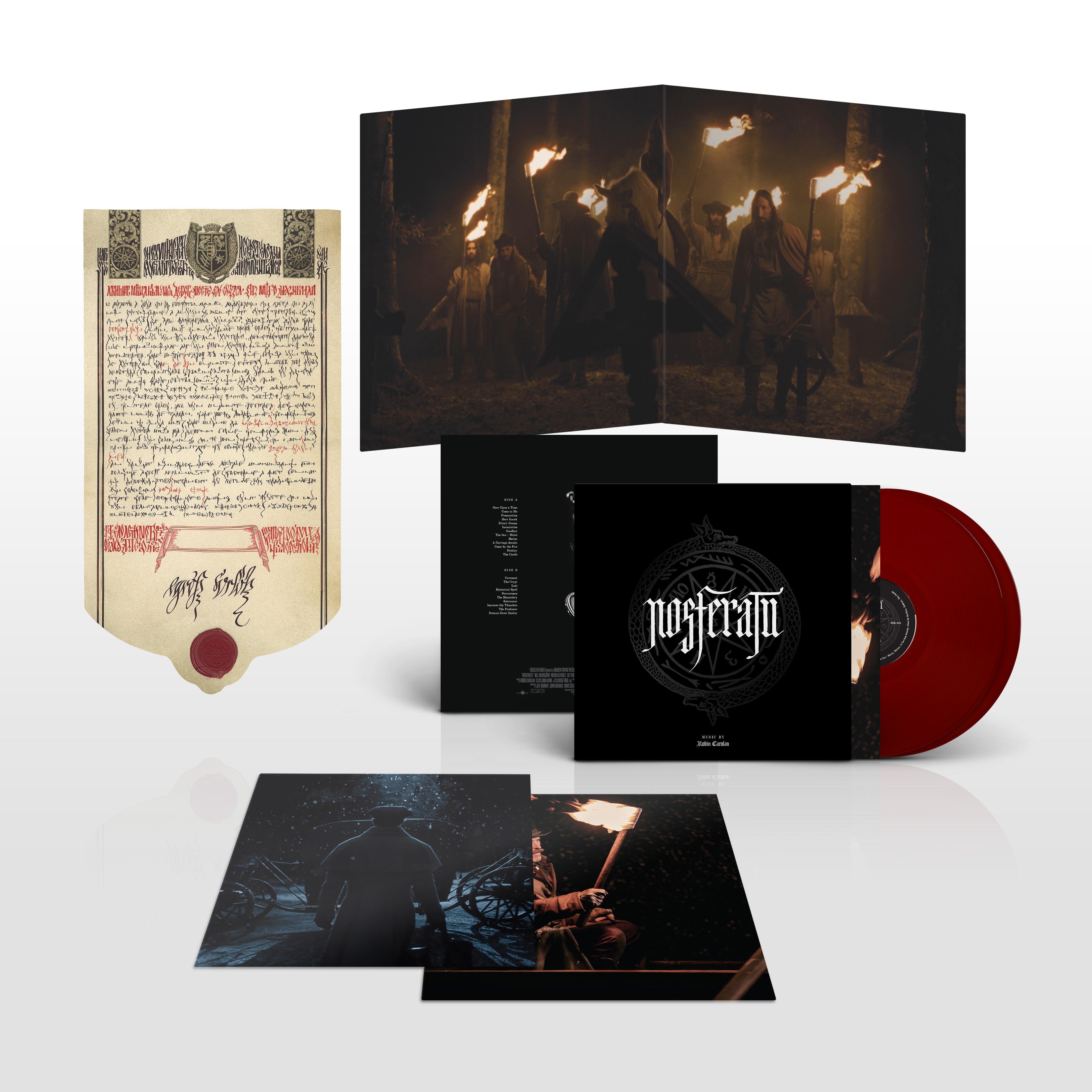 Nosferatu (Original Motion Picture Soundtrack): Limited Oxblood Vinyl 2LP & Signed Print