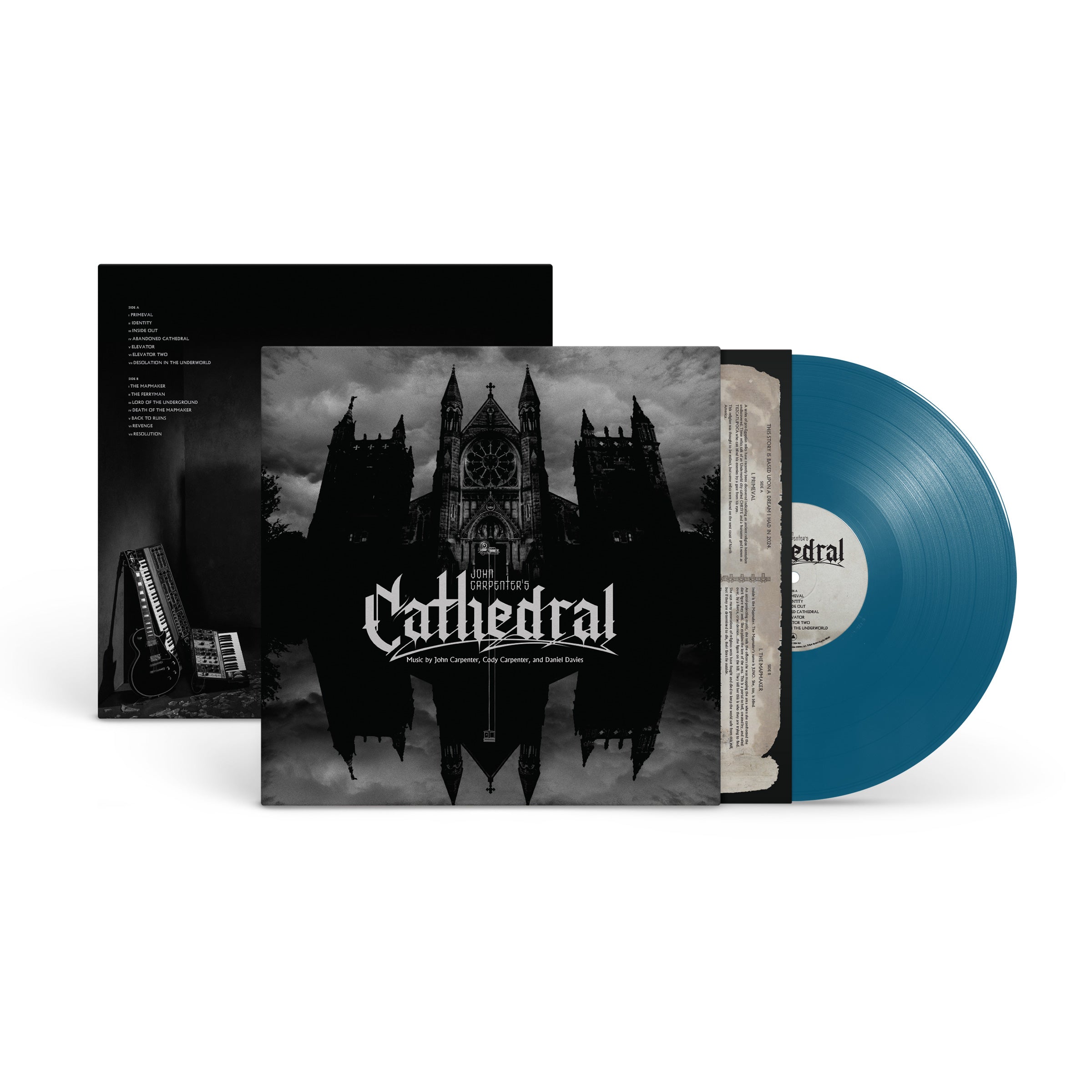 John Carpenter, Cody Carpenter and Daniel Davies  - Cathedral: Deep Blue Vinyl LP