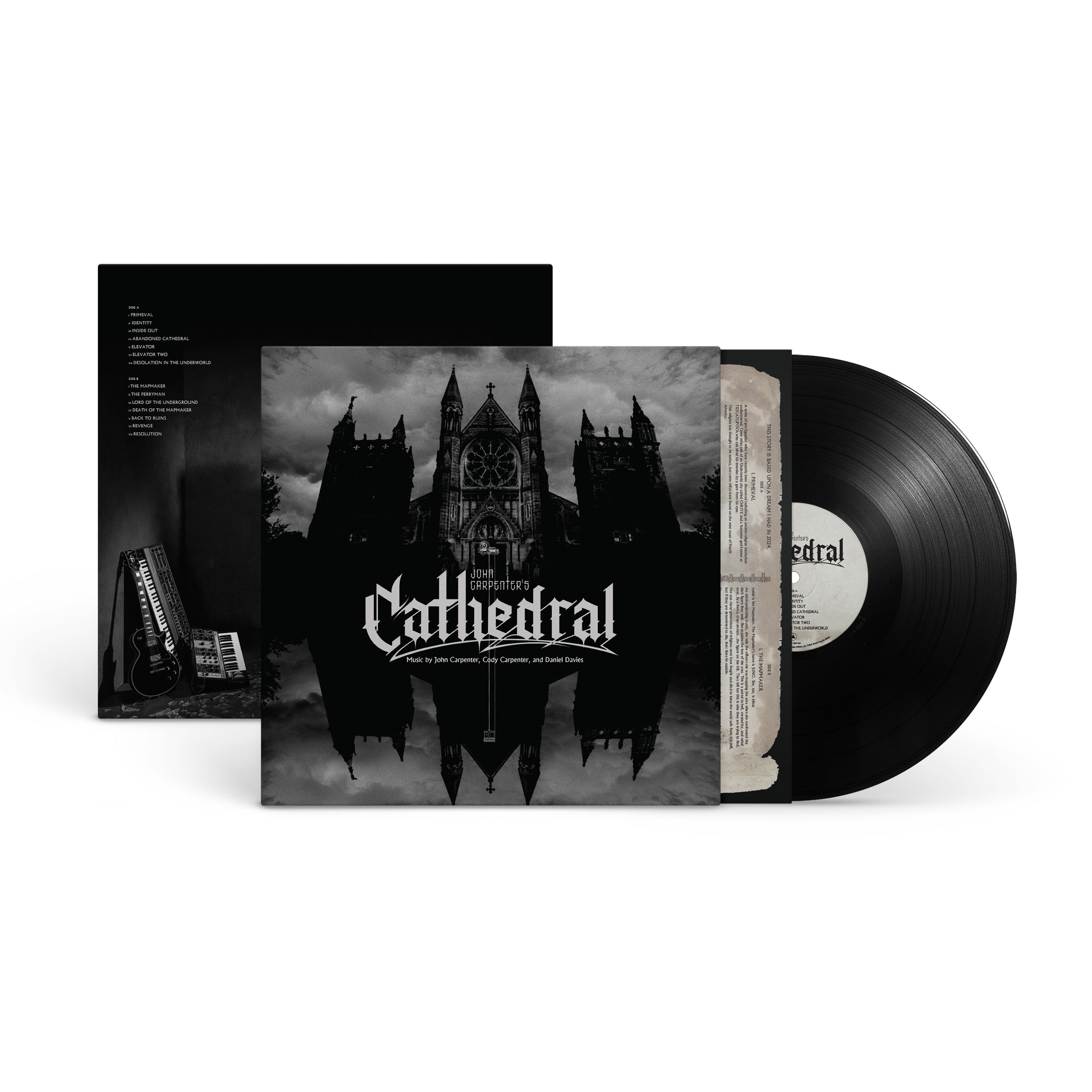 John Carpenter, Cody Carpenter and Daniel Davies  - Cathedral: Vinyl LP