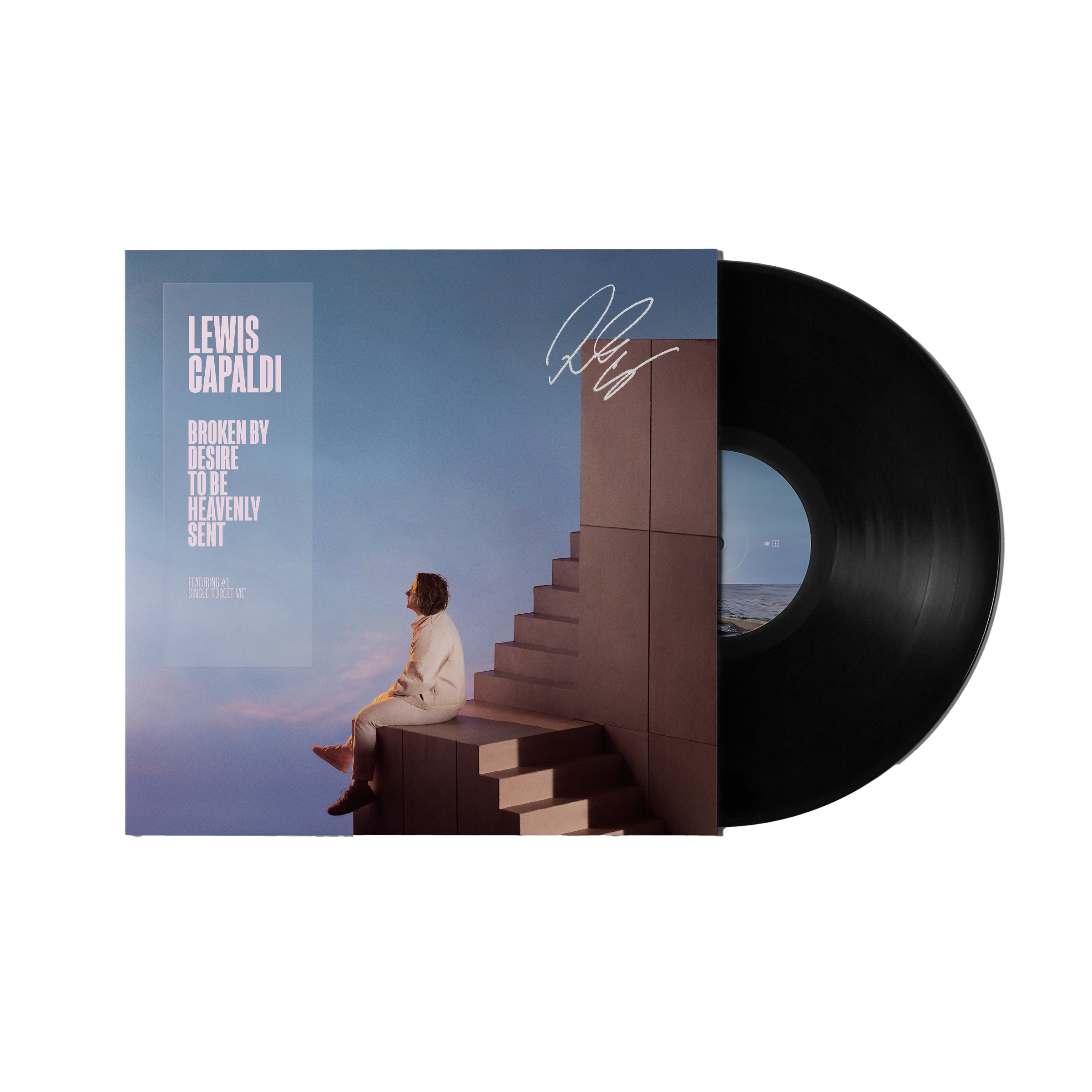 Lewis Capaldi - Broken By Desire To Be Heavenly Sent: Signed Vinyl LP