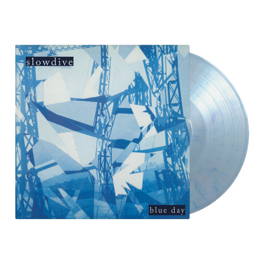 Slowdive - Blue Day: Limited Blue & White Marbled Vinyl LP