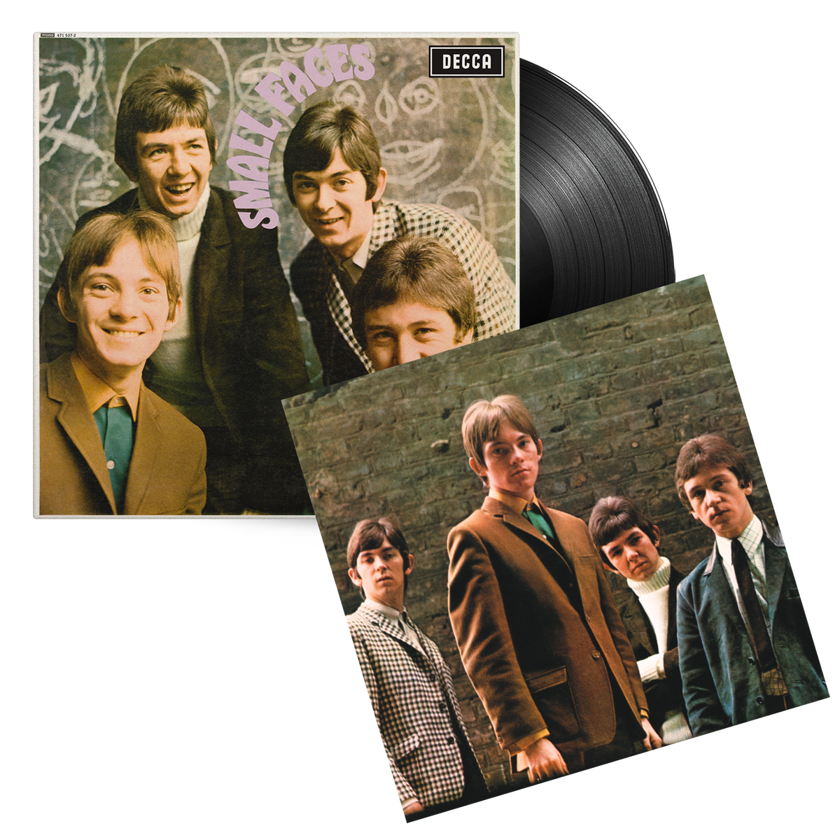 Small Faces: Vinyl LP & Artcard Signed By Kenney Jones