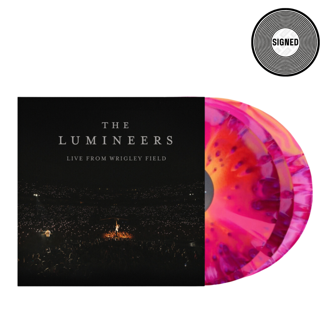 The Lumineers - Live From Wrigley Field: Signed Exclusive Orange/Purple ...