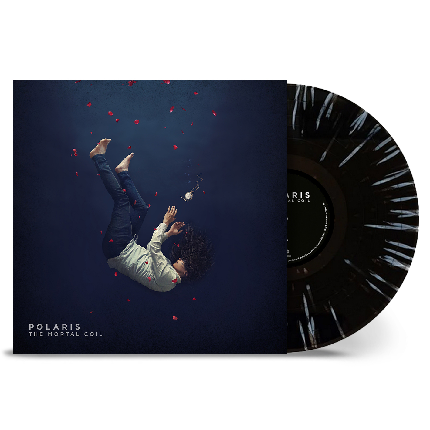 Polaris - The Mortal Coil: Black & White Splatter Vinyl LP
