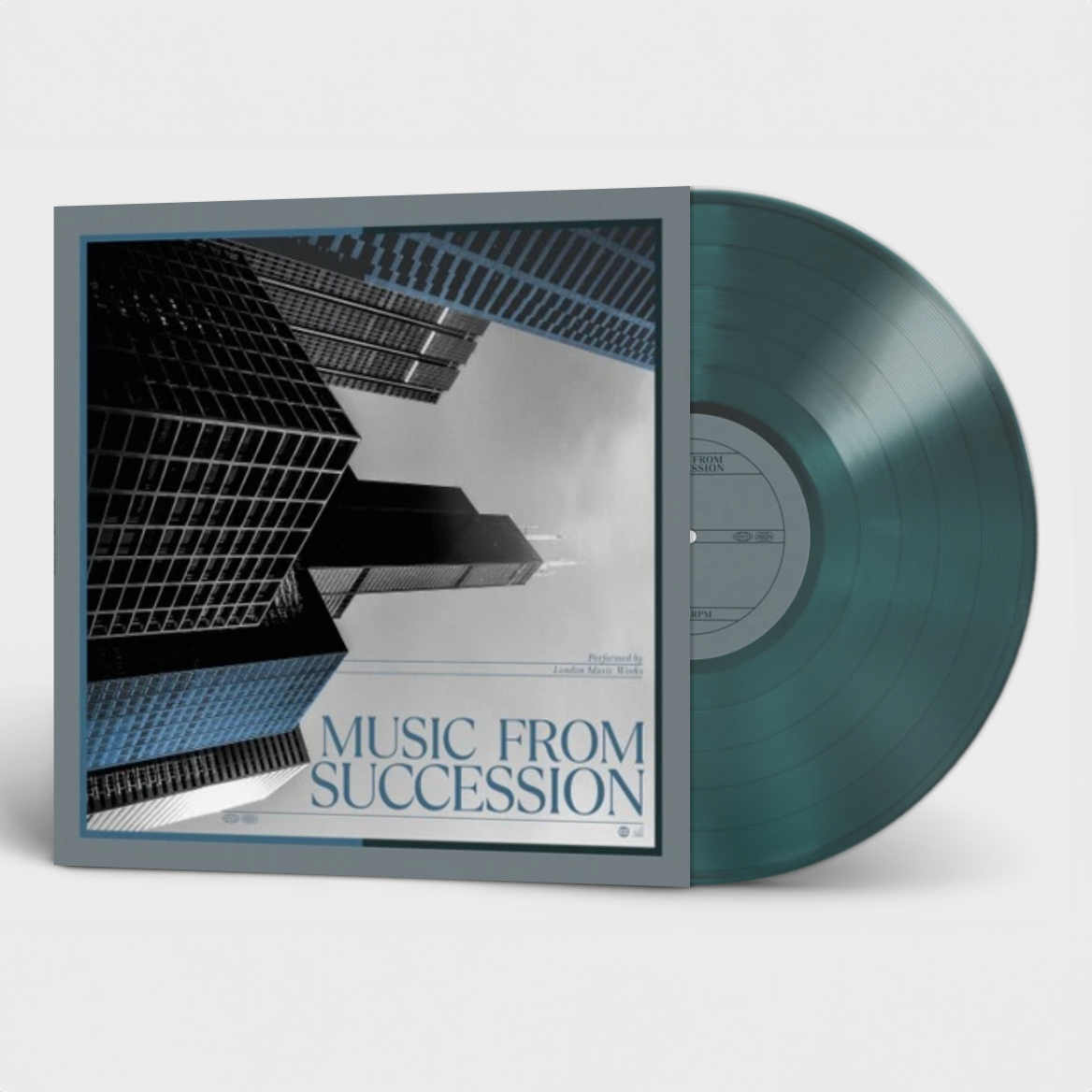 London Music Works - Music From Succession: Dark Green (w/ Hint of Blue) Vinyl LP