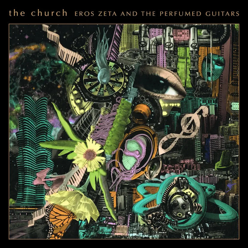 Eros Zeta & The Perfumed Guitars: Limited Green Galaxy Vinyl LP & Exclusive Postcard [100 Copies Only]