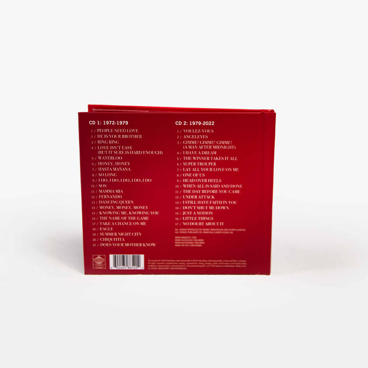 ABBA - The Singles – The First Fifty Years: 2CD - Sound of Vinyl