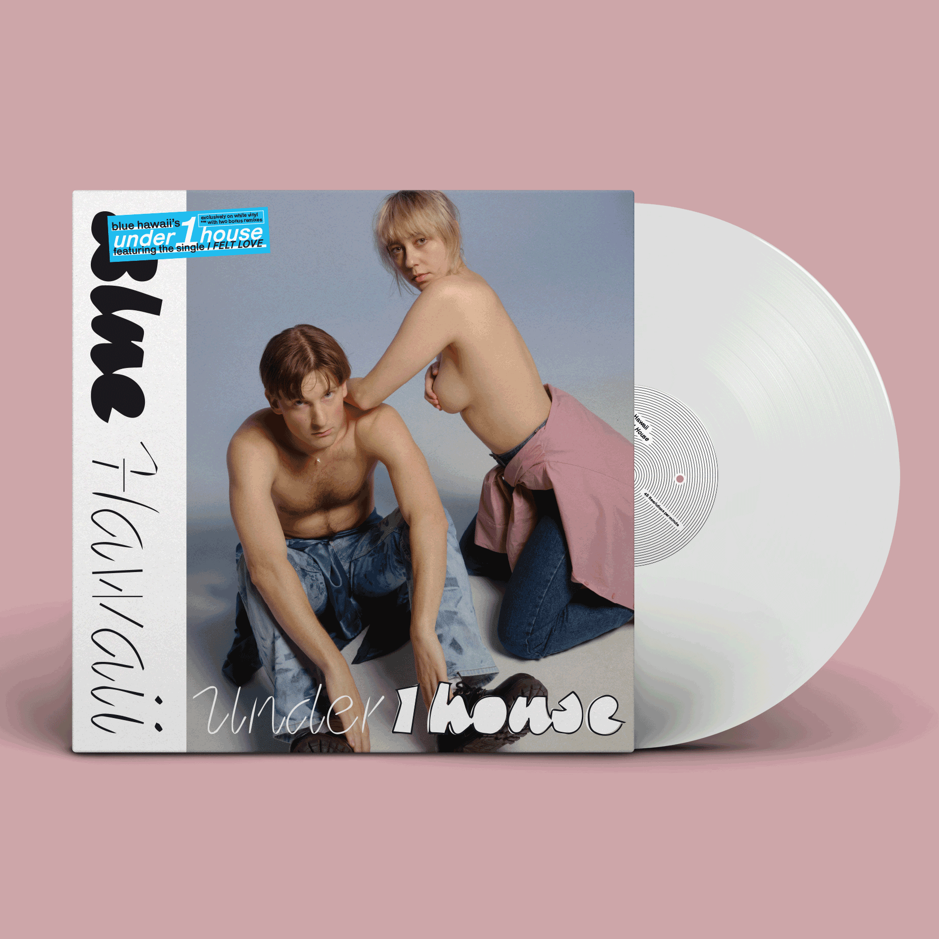 Blue Hawaii - Under 1 House: Limited White Vinyl LP