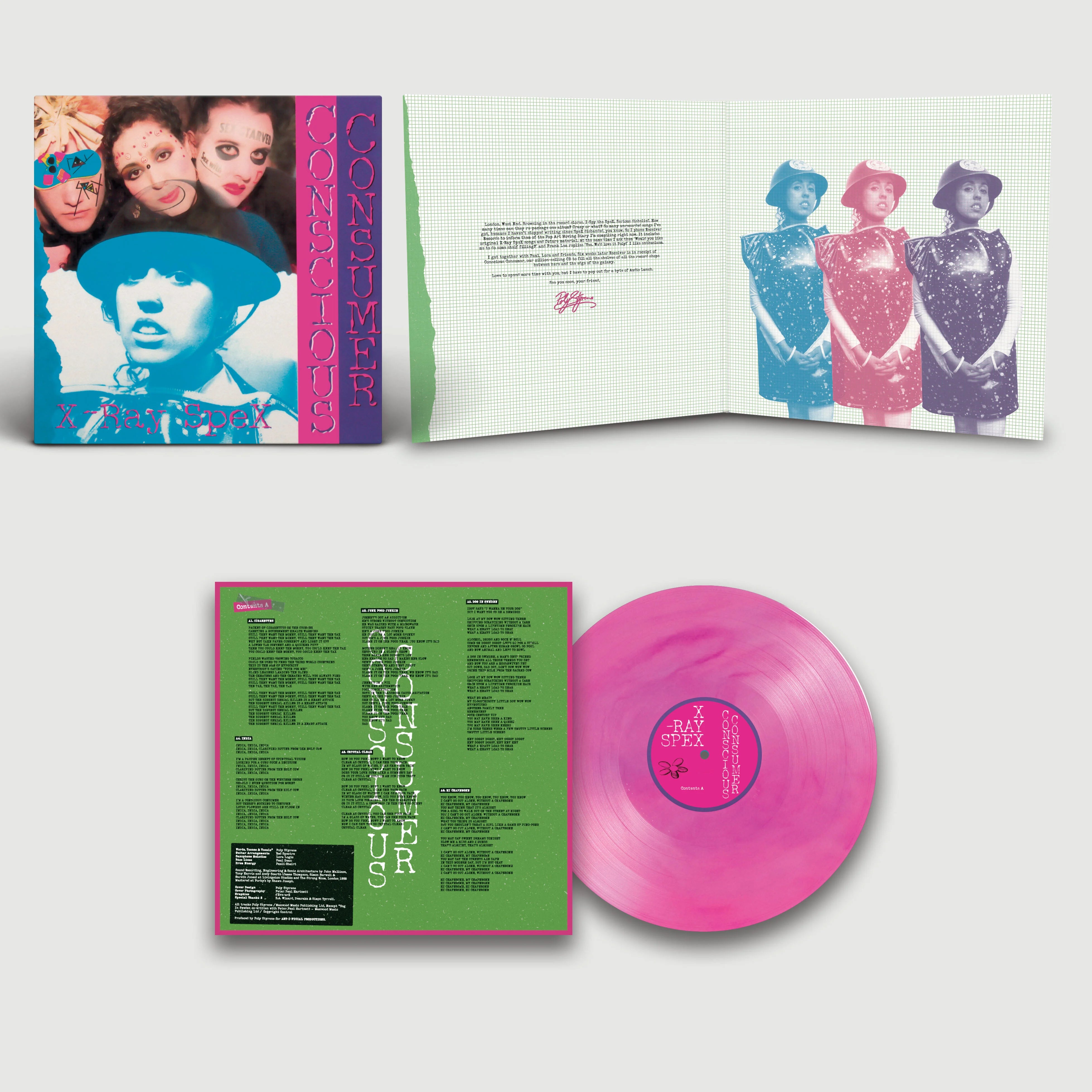 X-Ray Spex - Conscious Consumer: Eco Mix Vinyl LP