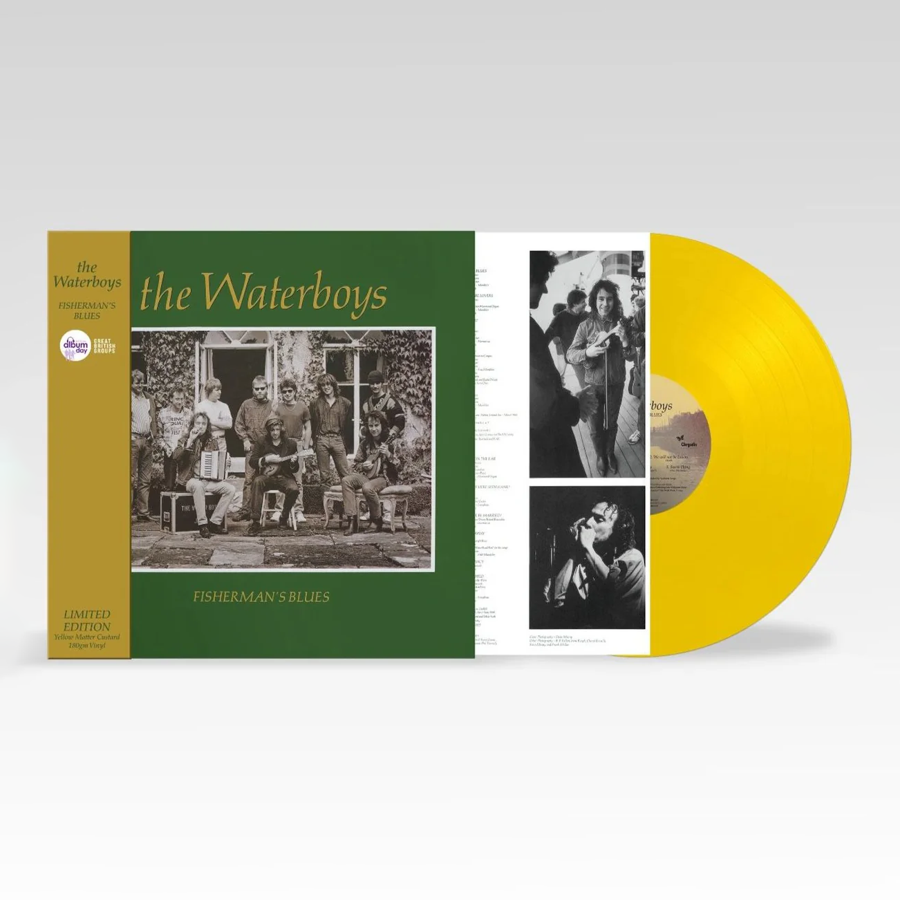 The Waterboys - Fisherman's Blues: Limited Yellow Vinyl LP [NAD24]