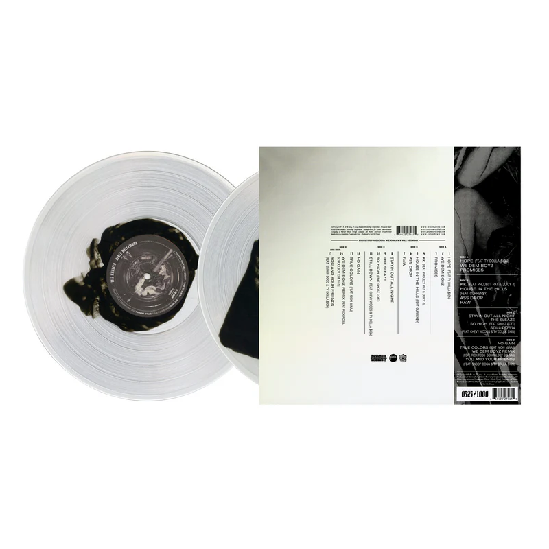 Wiz Khalifa - Blacc Hollywood (10 Year Anniversary): Limited 'Blacc Tattoo Ink-In' Clear Vinyl 2LP