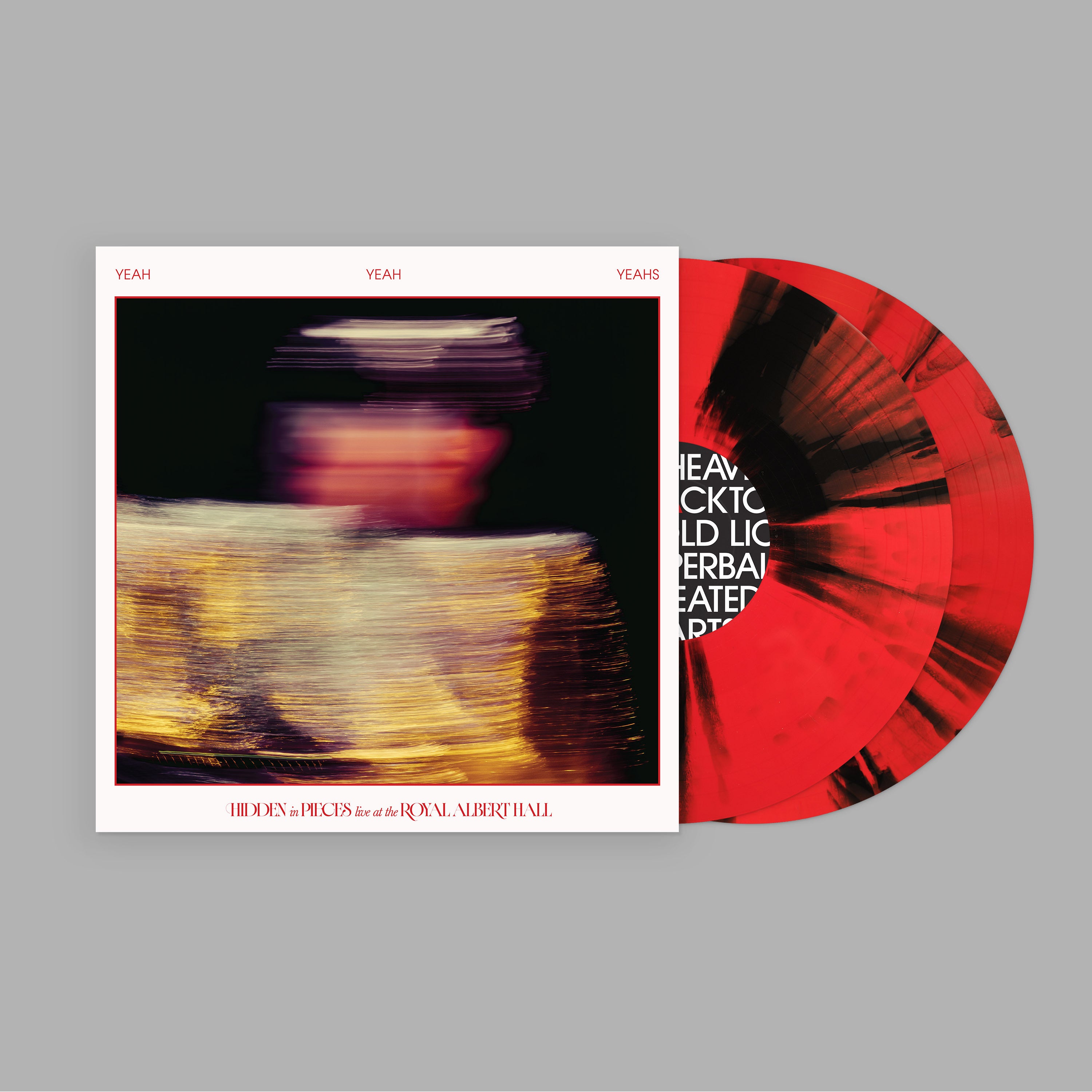 Yeah Yeah Yeahs - Hidden in Pieces - Live (at the Royal Albert Hall): Bullseye Splatter Vinyl 2LP