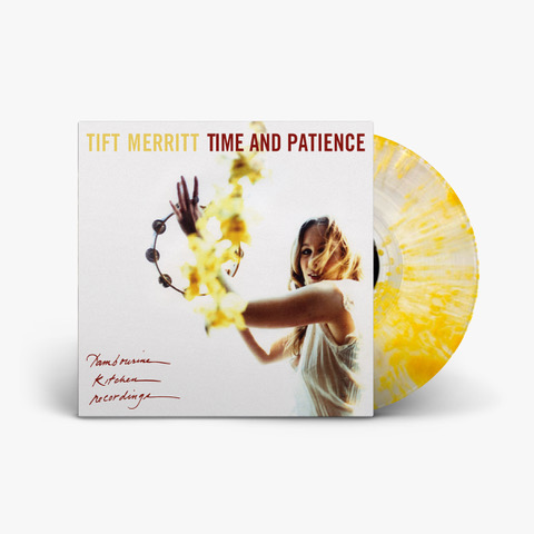 Tift Merritt - Time and Patience: Clear w/ Yellow Splatter Vinyl in Gatefold Jacket Vinyl LP