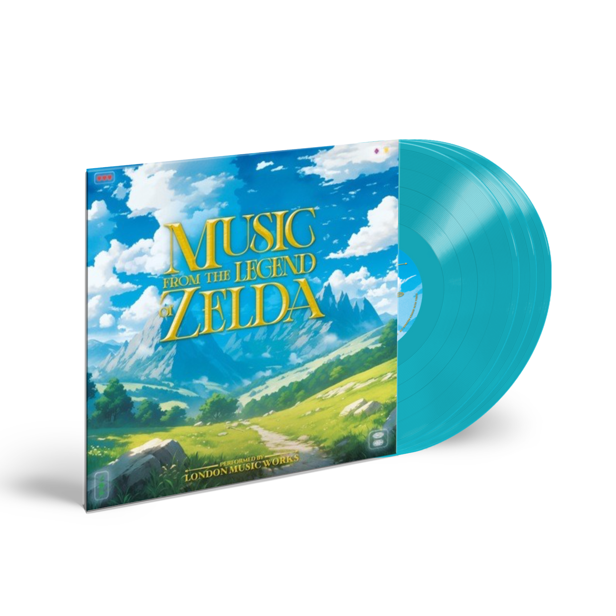 London Music Works - Music From The Legend of Zelda: Limited Sky Blue Vinyl 3LP