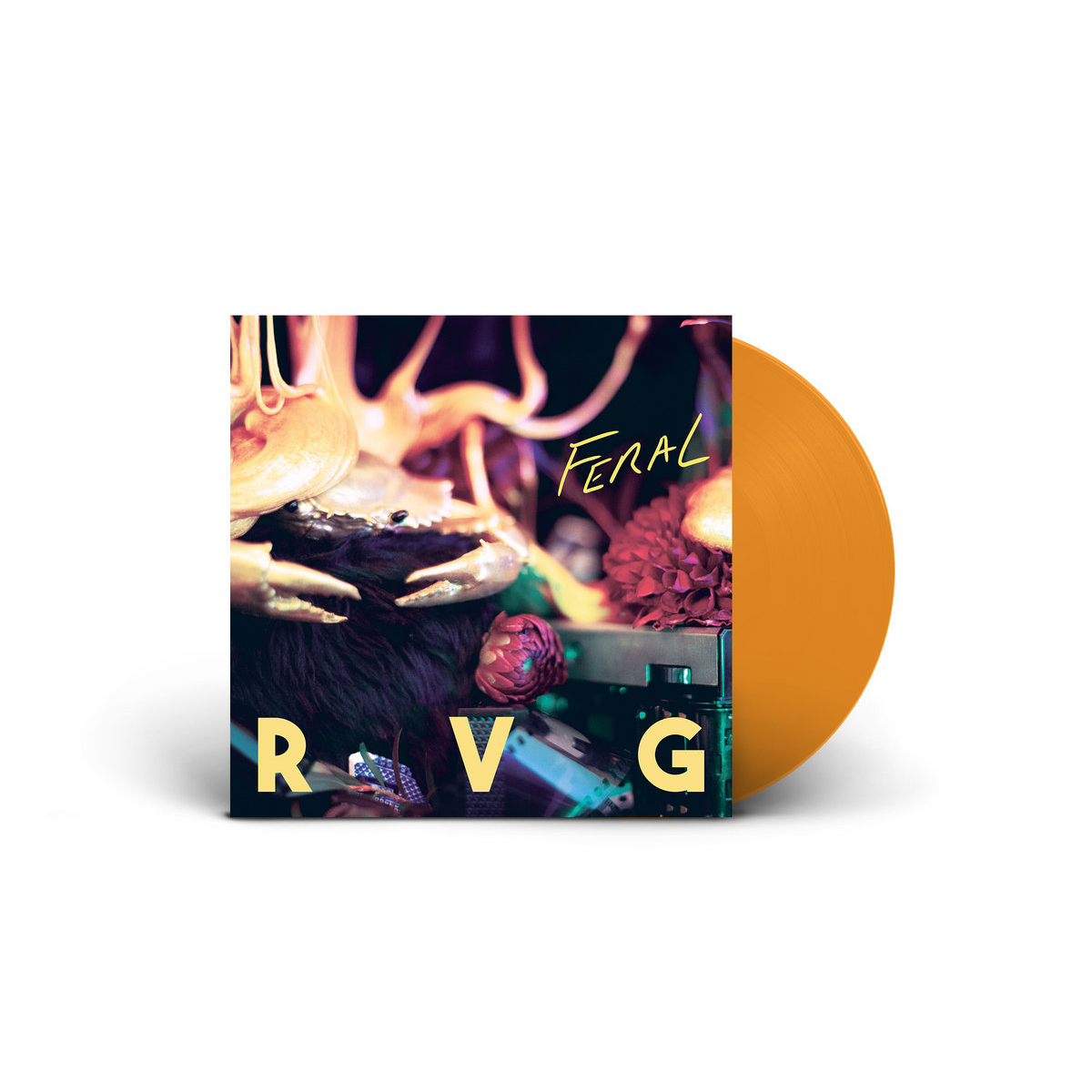 RVG - Feral: Limited Edition Orange Vinyl LP. 