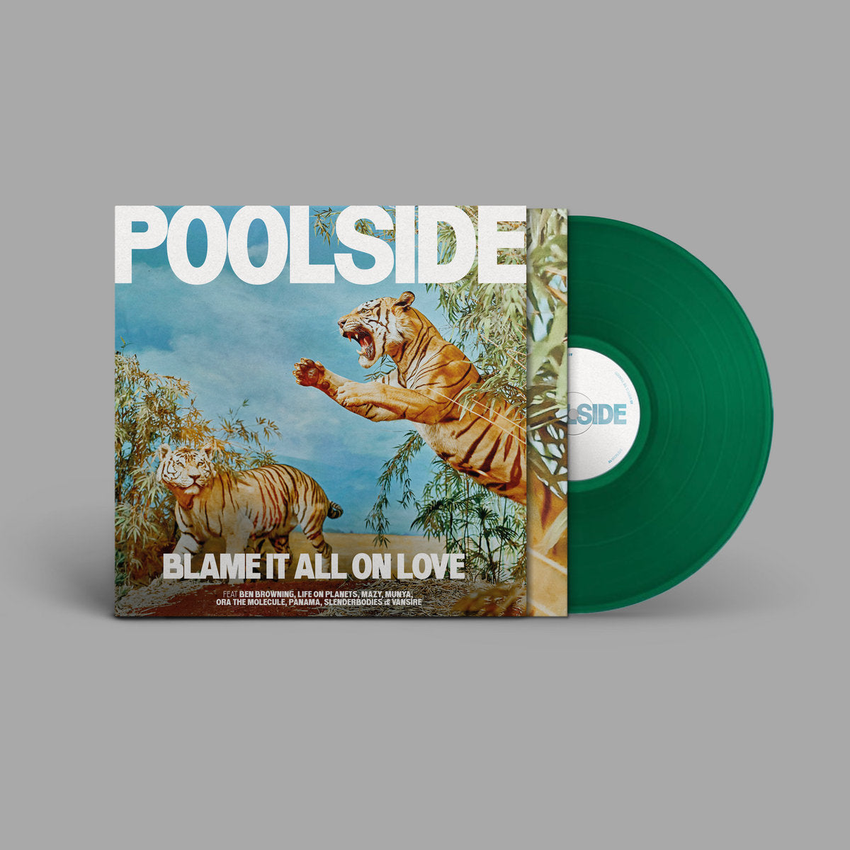 Poolside - Blame It All On Love: Limited Green Vinyl LP