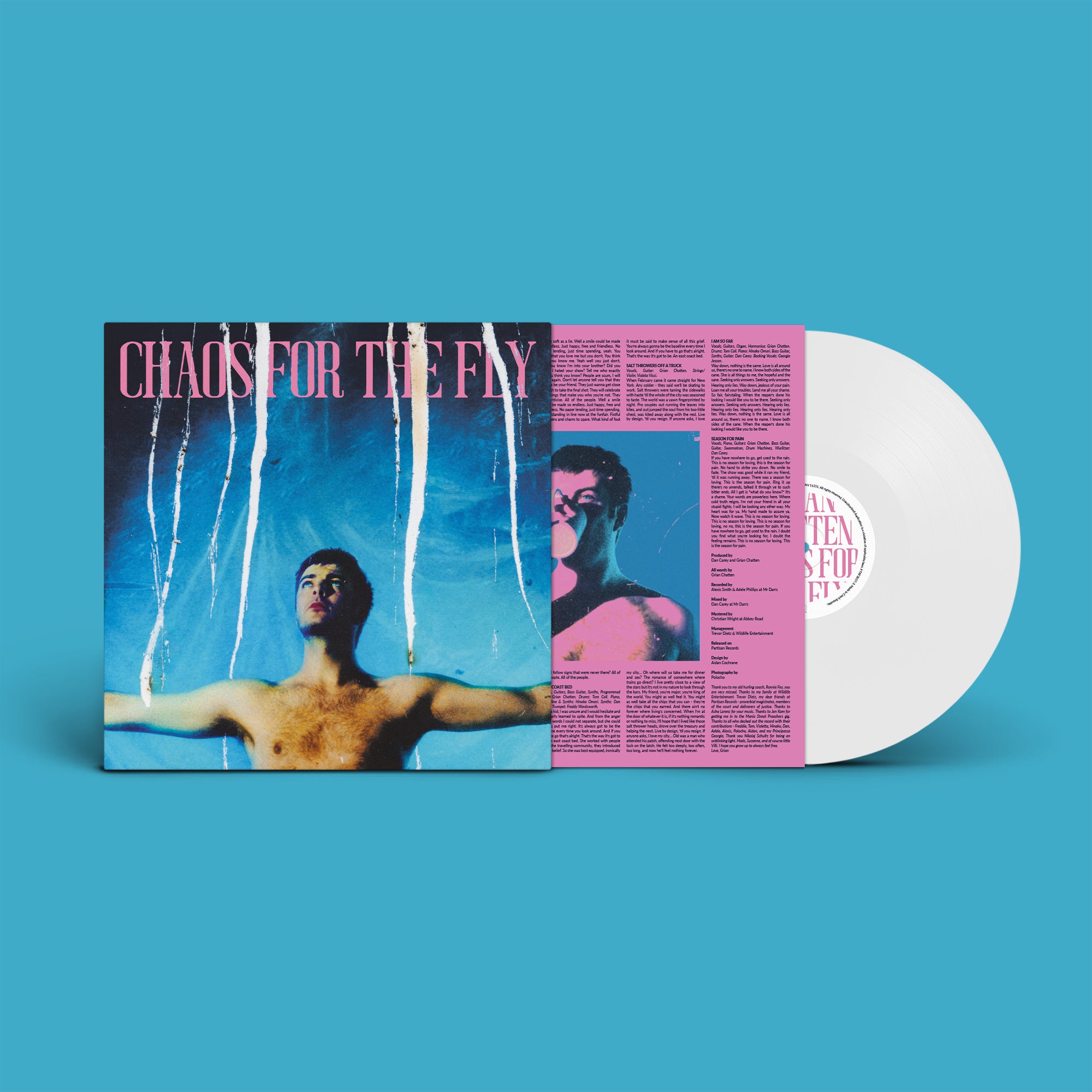 Chaos For The Fly: Limited White Vinyl LP