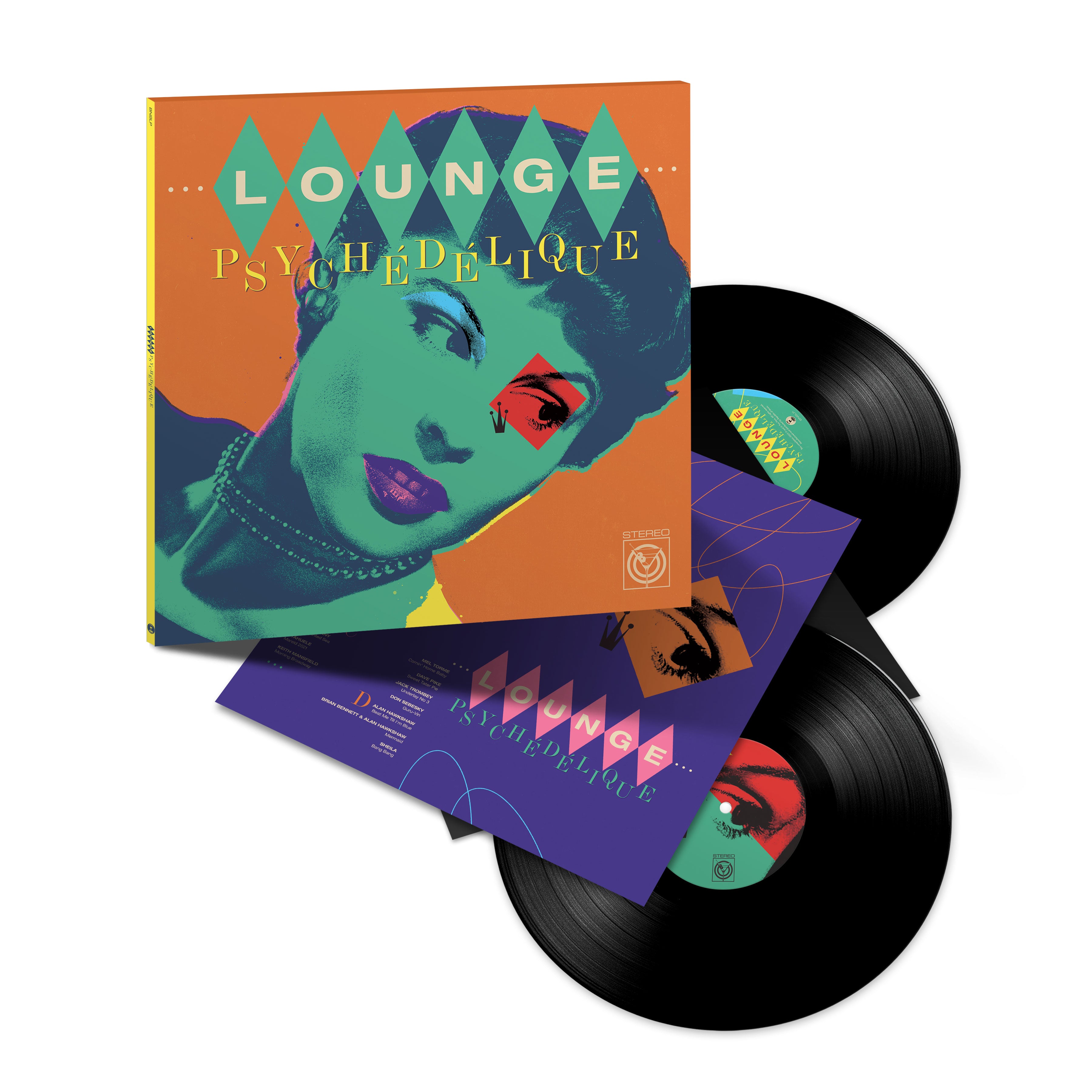 Lounge Psychédélique (The Best of Lounge & Exotica 1954-2022): Vinyl 2LP