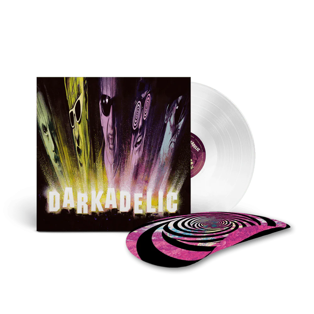 The Damned - Darkadelic: Limited Edition Transparent Vinyl LP + Slipmat ...