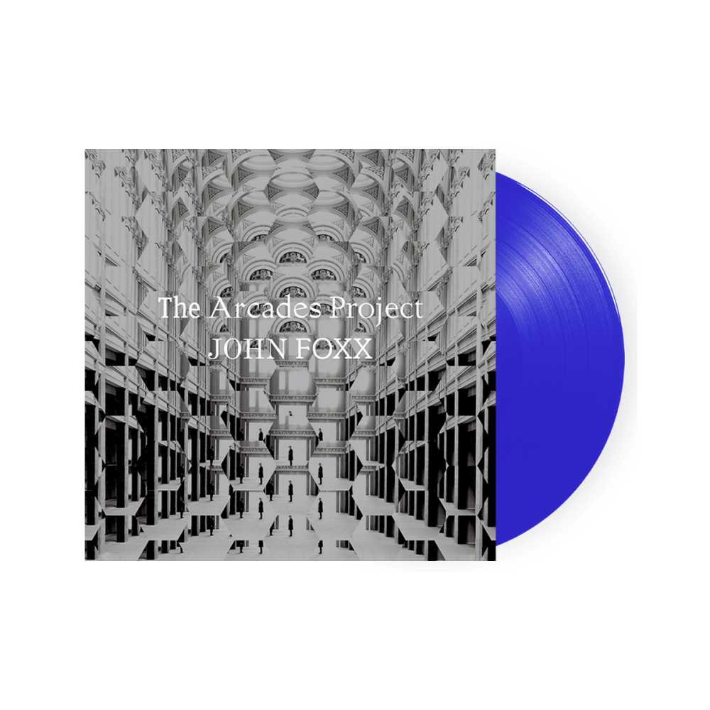 John Foxx - The Arcades Project: Transparent Blue Vinyl LP