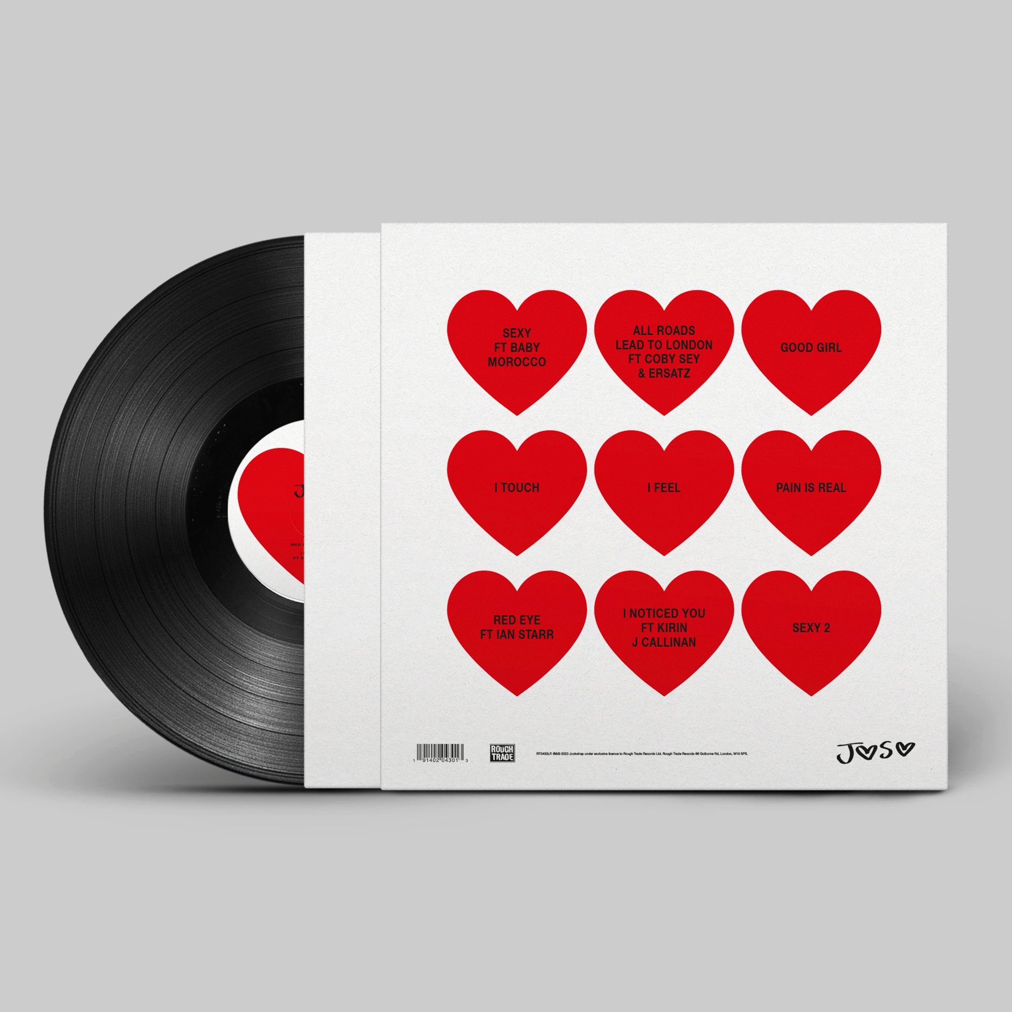 Jockstrap & Taylor Skye - I<3UQTINVU - Remix album: Vinyl LP