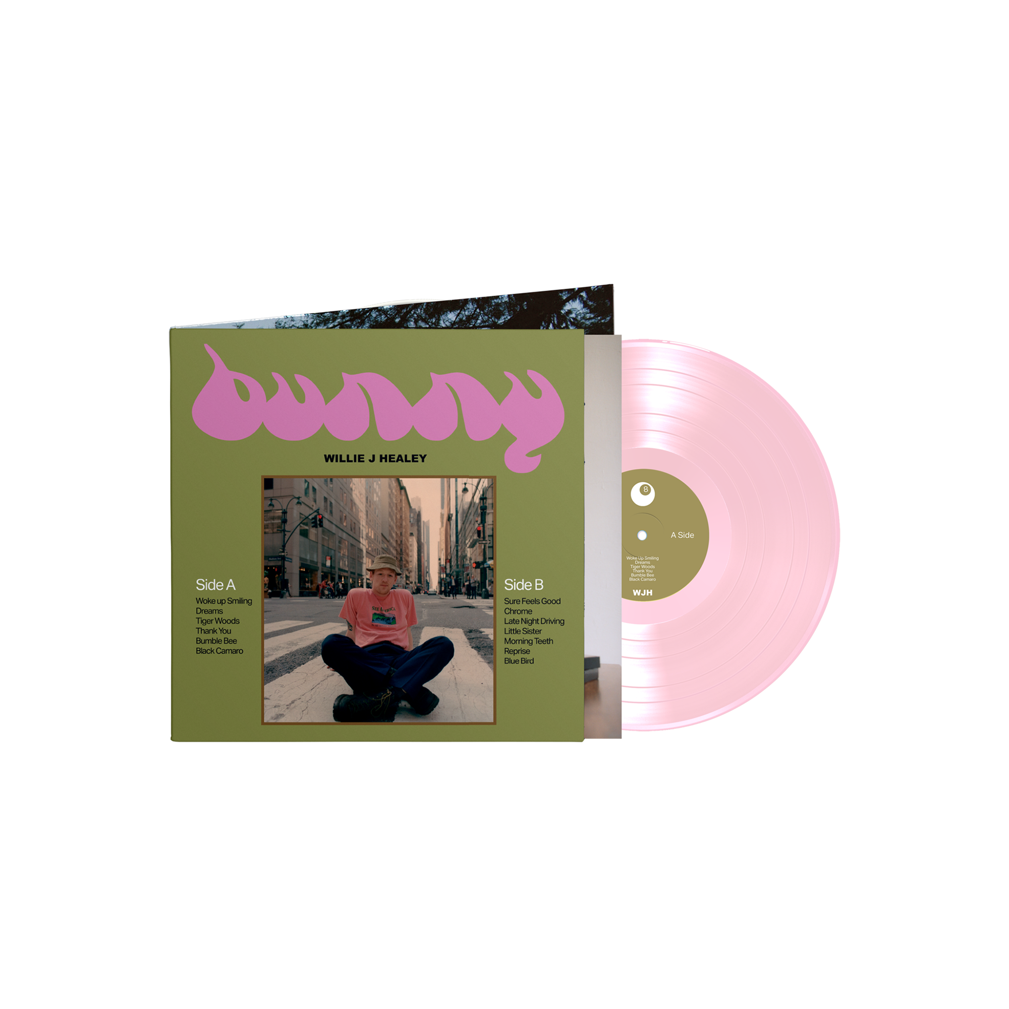 Willie J Healey - Bunny: Limited Pink Vinyl LP