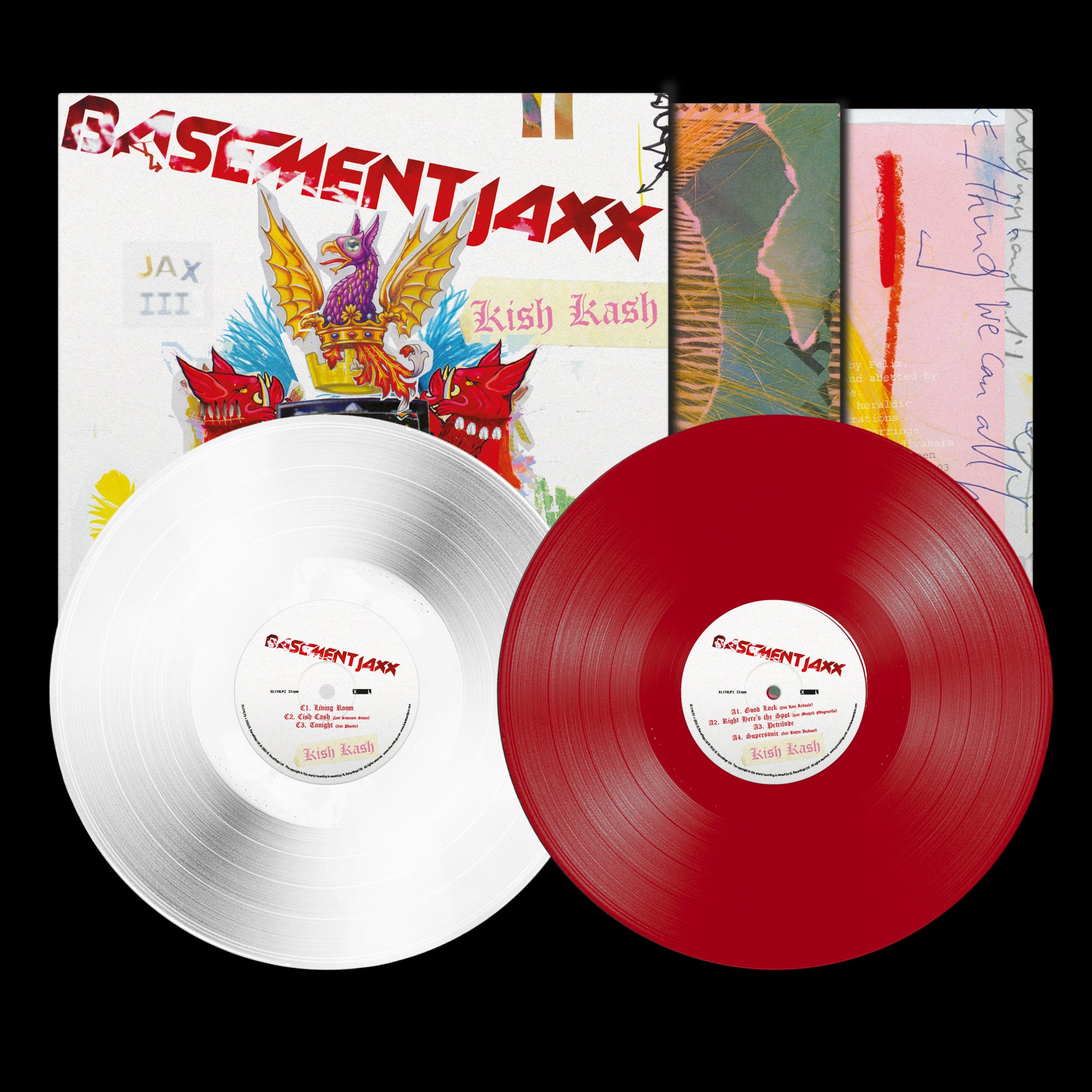 Basement Jaxx - Kish Kash: Limited Edition Red/White Vinyl 2LP - Sound of  Vinyl