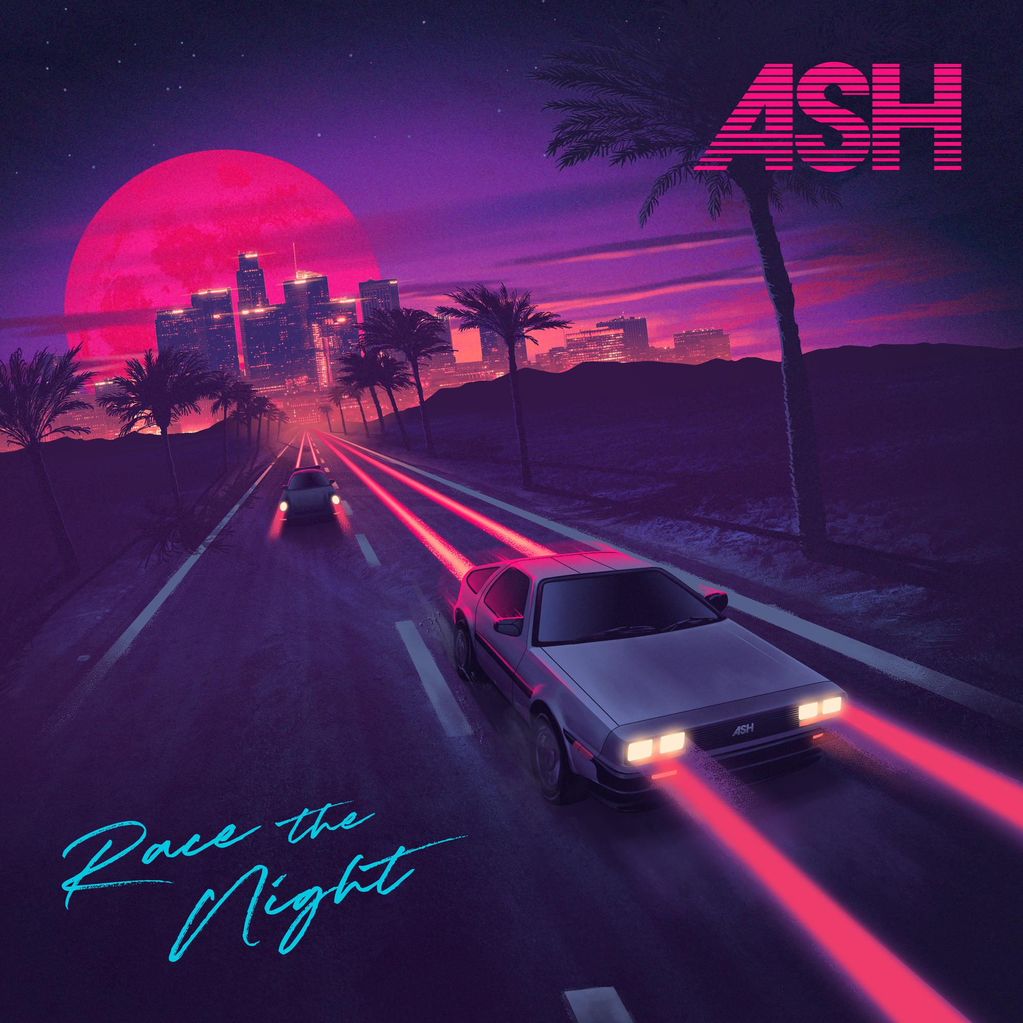 Race The Night: Limited T﻿ranslucent Violet Vinyl LP + Signed Print