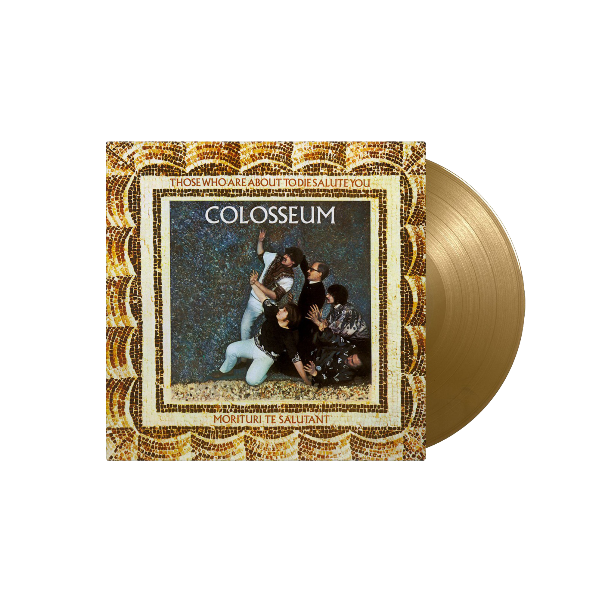Those Who Are About To Die Salute You: Gold Colour Vinyl LP